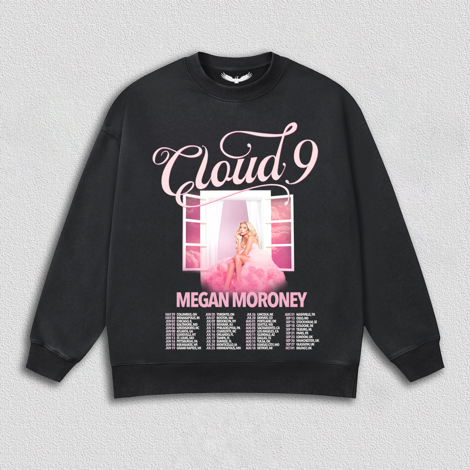 Megan Moroney cloud 9 tee 1.0
