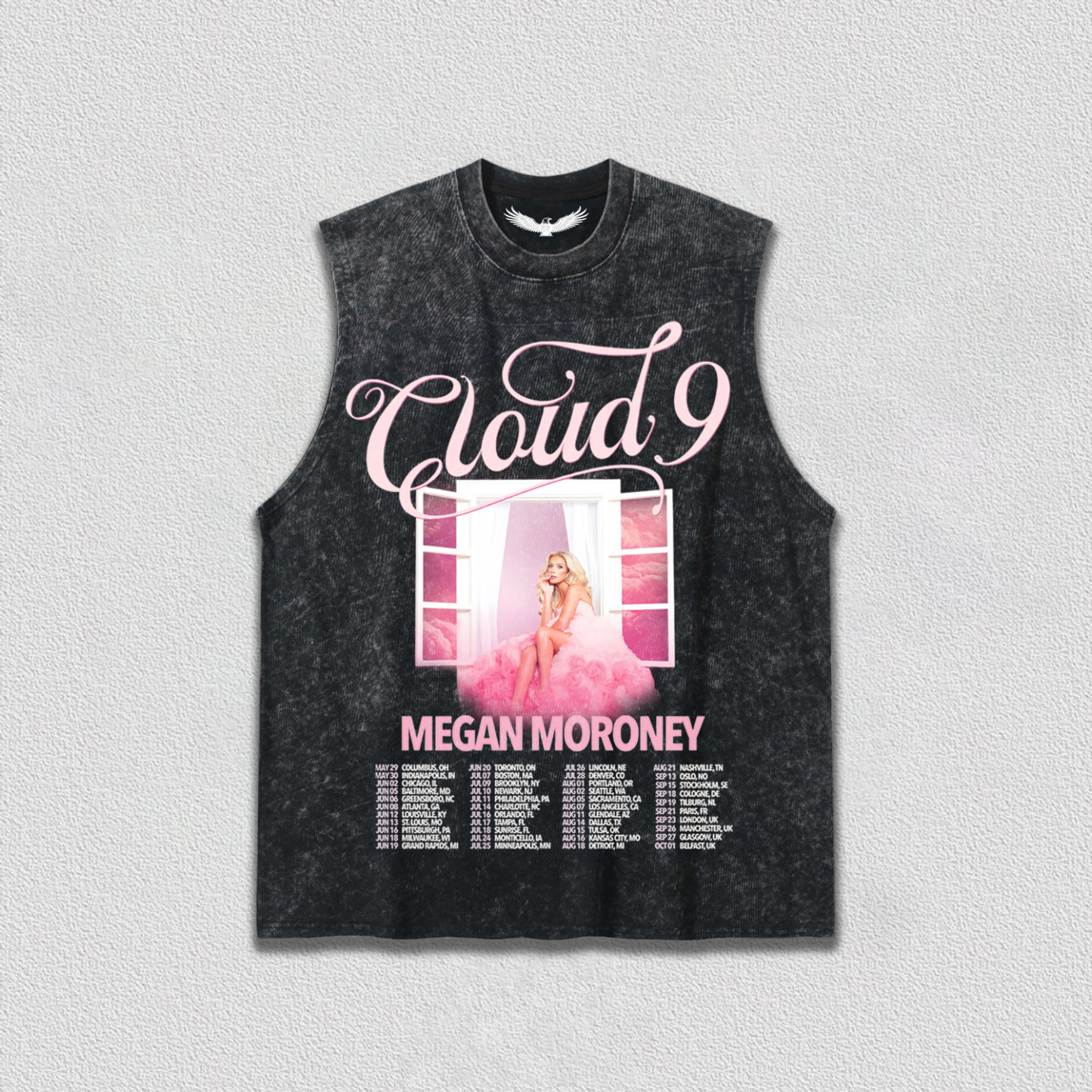 Megan Moroney cloud 9 tee 1.0