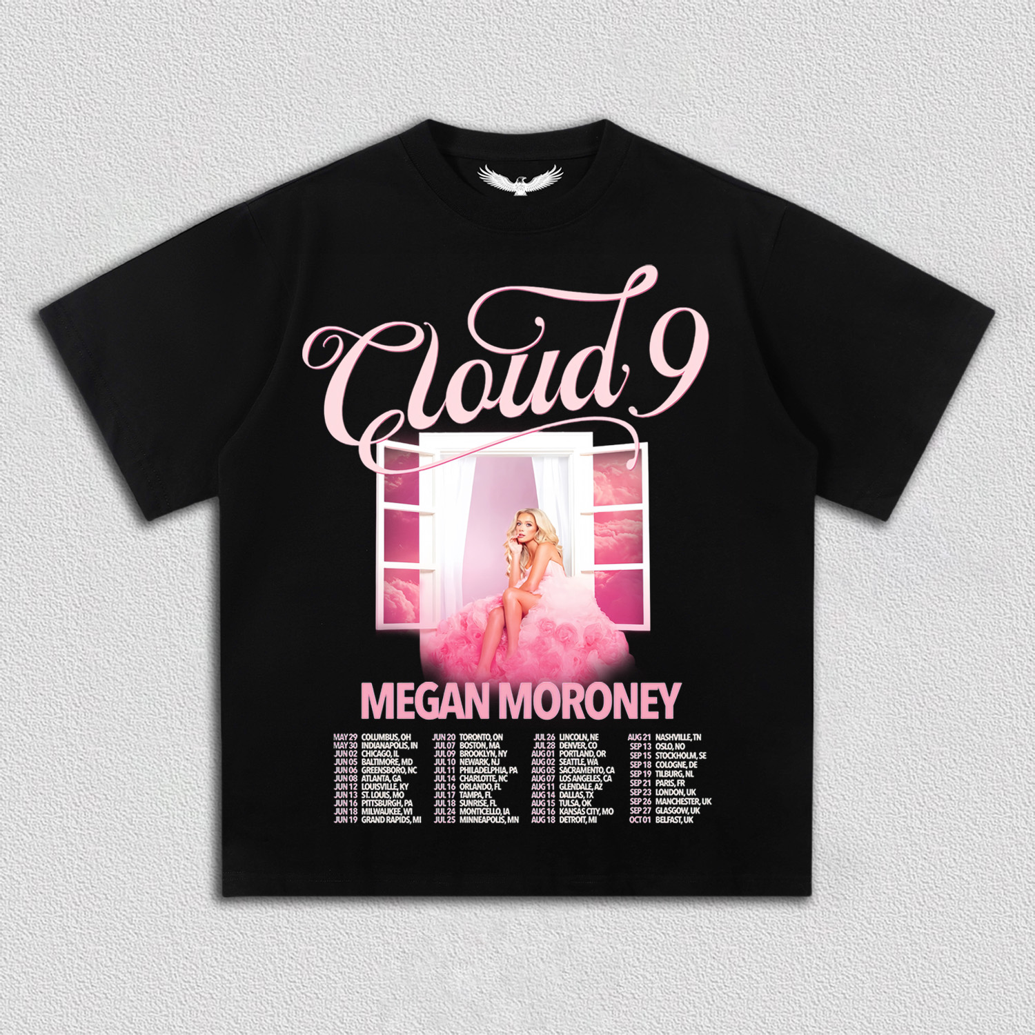 Megan Moroney cloud 9 tee 1.0