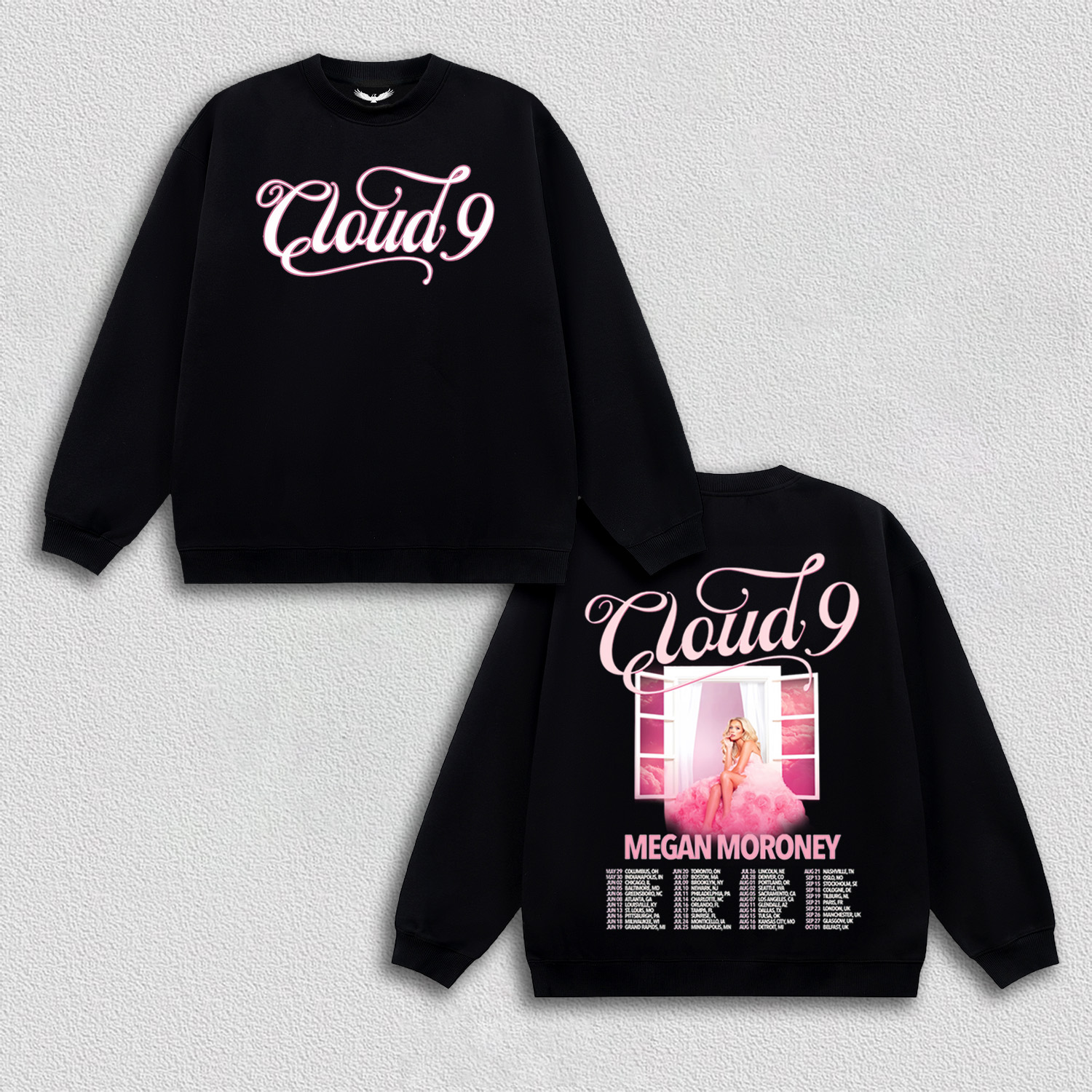 Megan Moroney cloud 9 tee 3.0