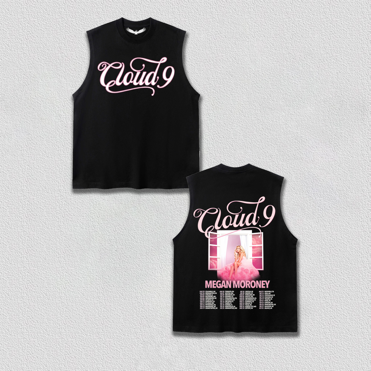 Megan Moroney cloud 9 tee 3.0