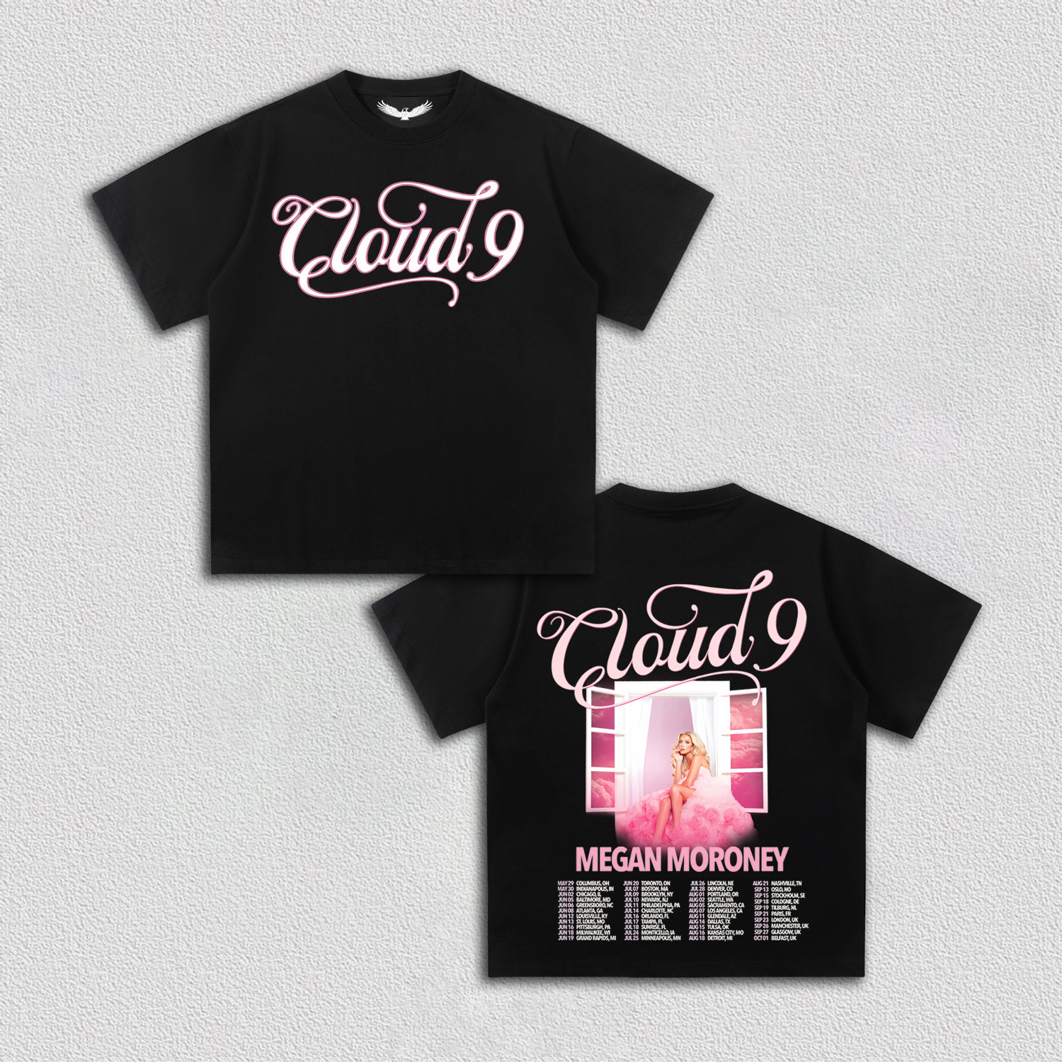 Megan Moroney cloud 9 tee 3.0