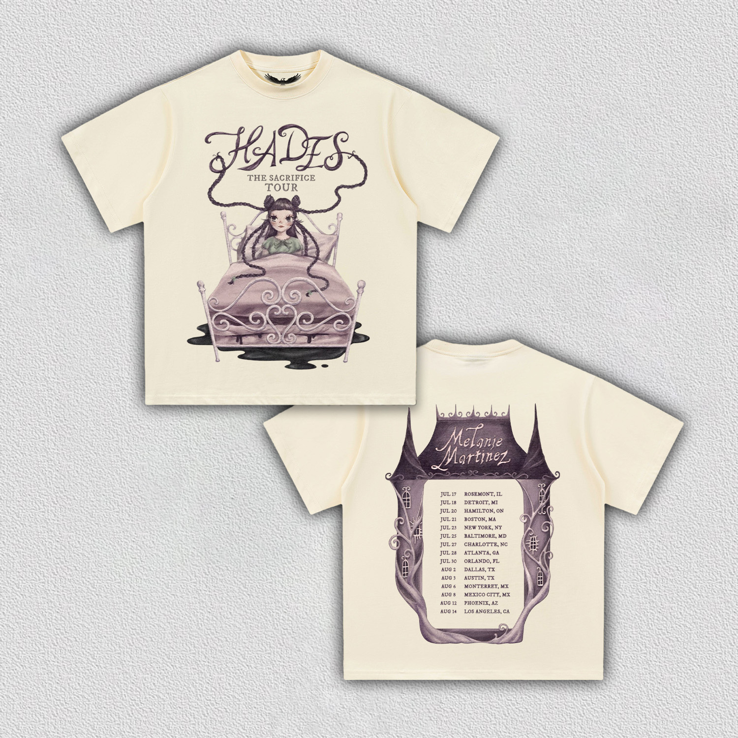 crybaby THE SACRIFICE TOUR tee
