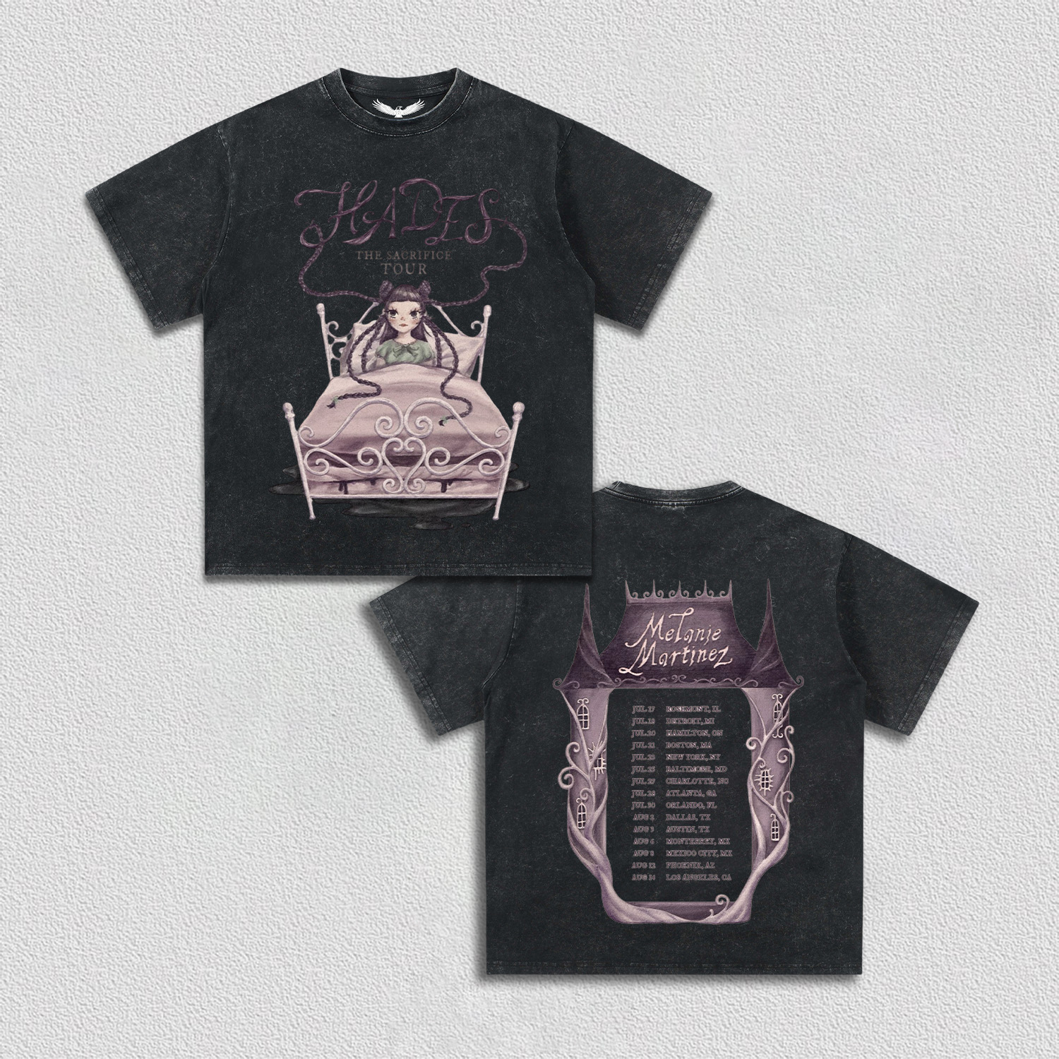 crybaby THE SACRIFICE TOUR tee