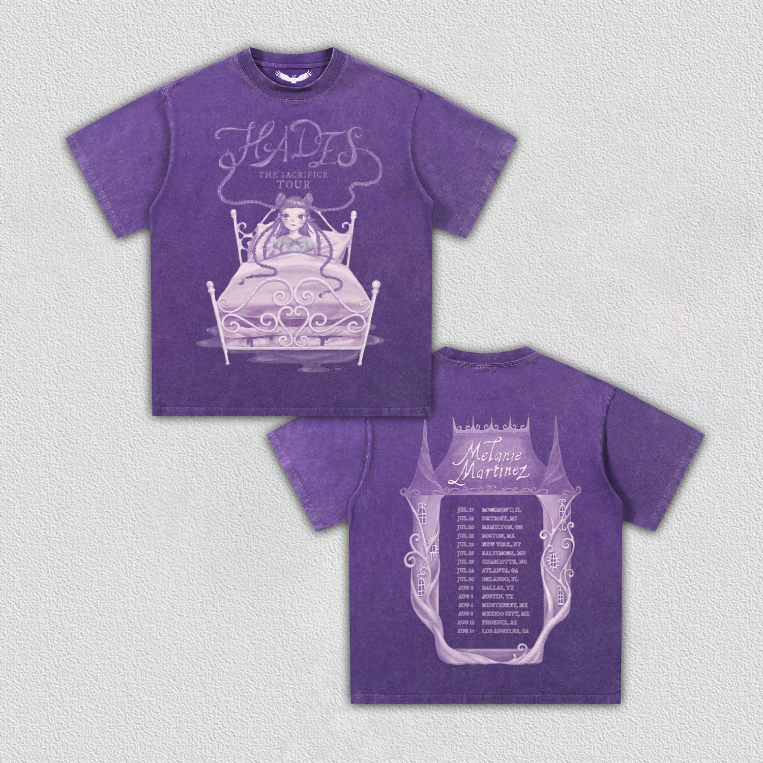 crybaby THE SACRIFICE TOUR tee