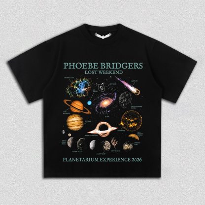 Phoebe Bridgers Planetarium Experience 2026 tee