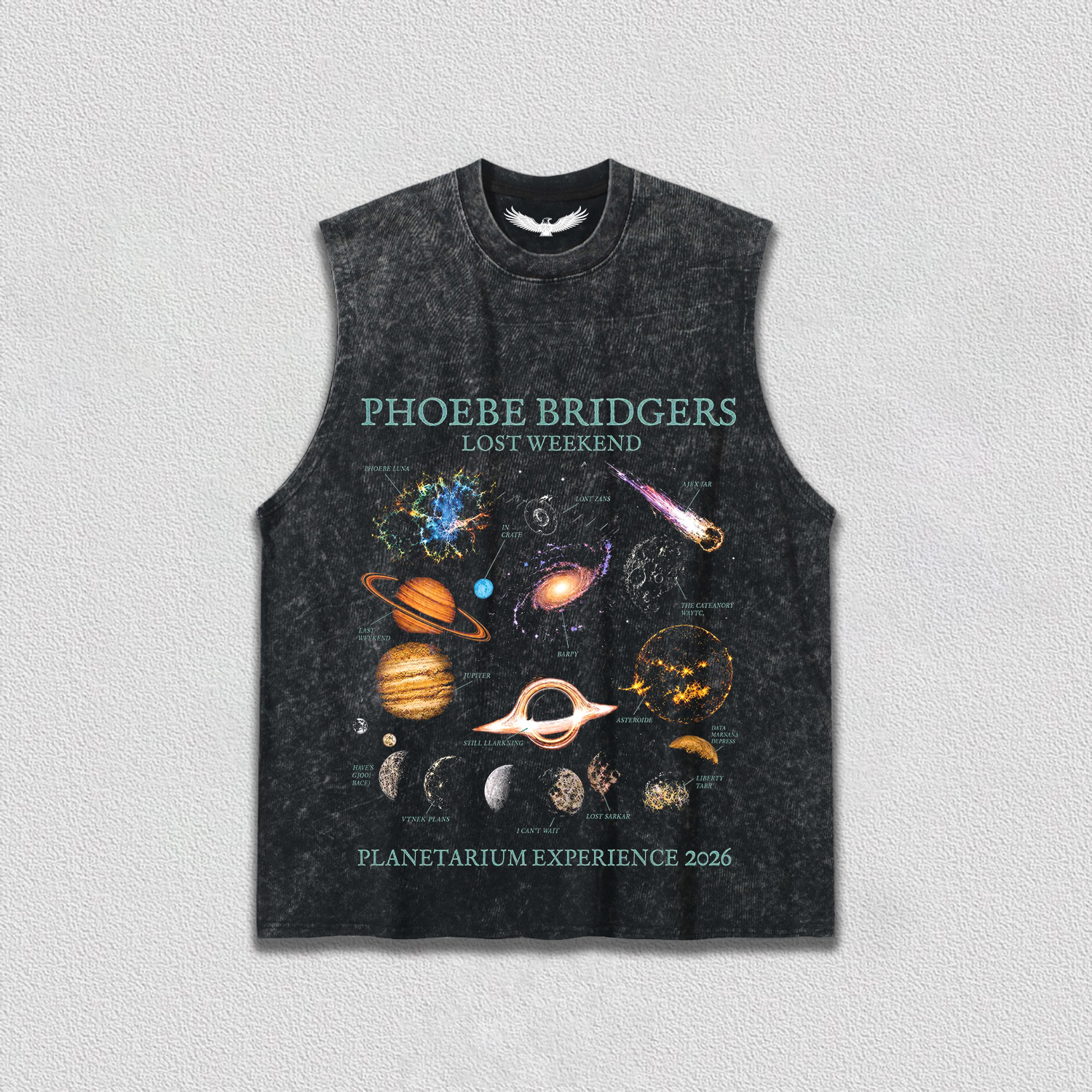 Phoebe Bridgers Planetarium Experience 2026 tee