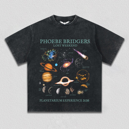Phoebe Bridgers Planetarium Experience 2026 tee