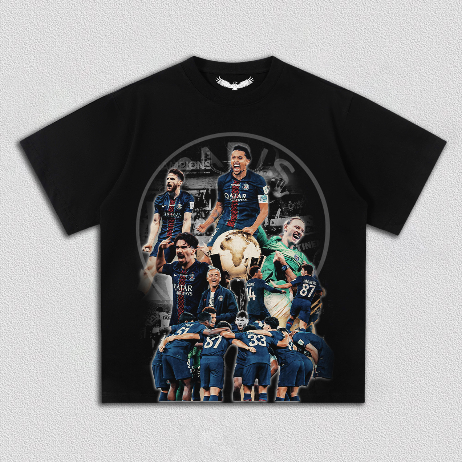 PSG WIN THE INTERCONTINENTAL CUP  TEE