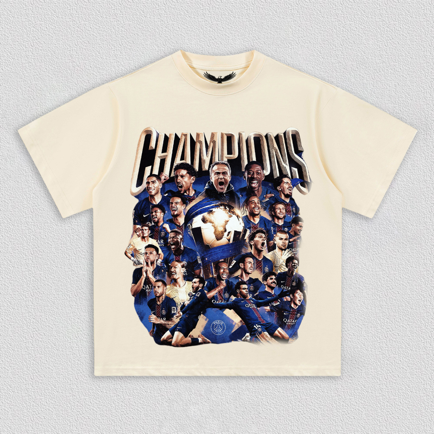 PSG WIN THE INTERCONTINENTAL CUP  TEE