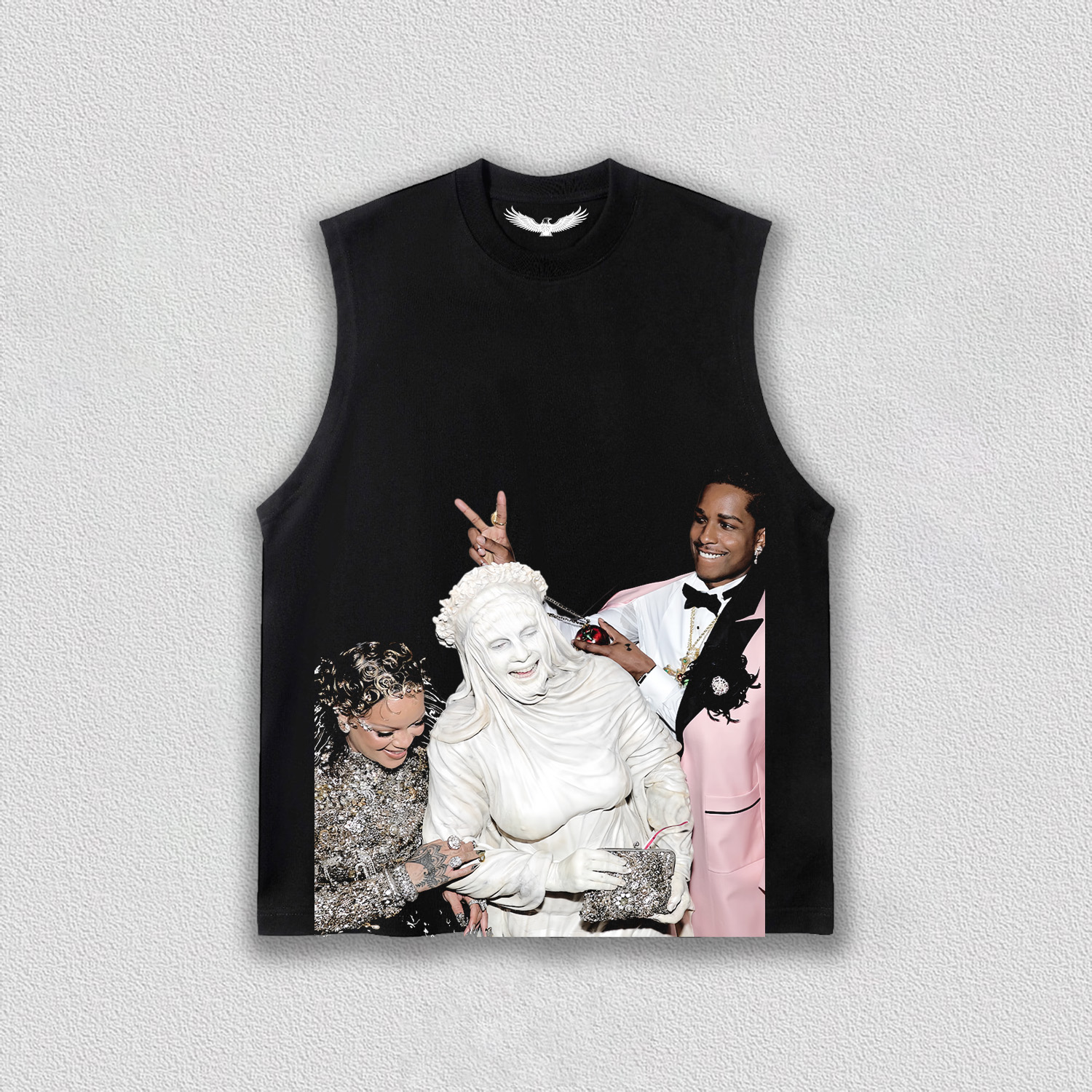 Rihanna &Heidi Klum & A$ap Rocky Tee