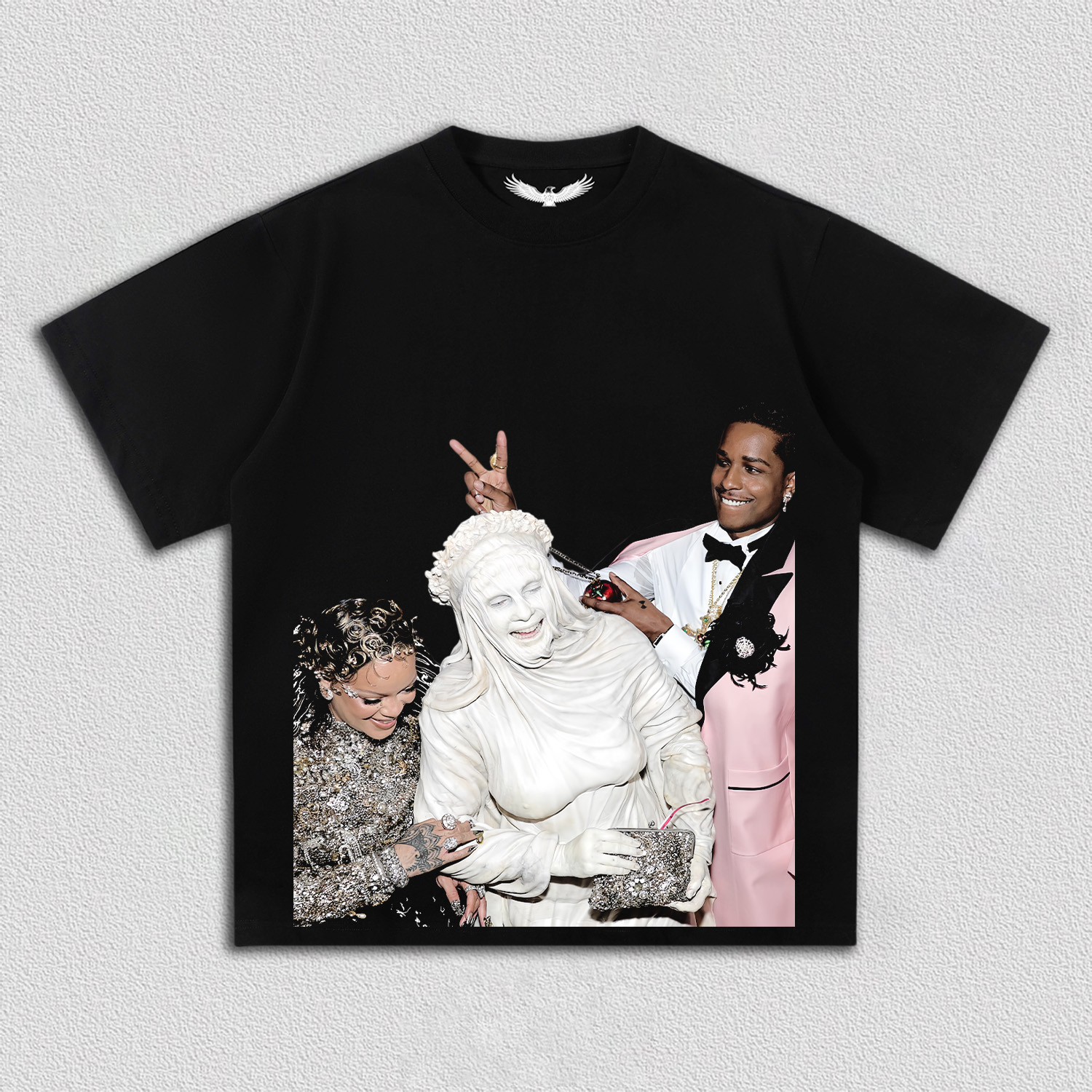 Rihanna &Heidi Klum & A$ap Rocky Tee