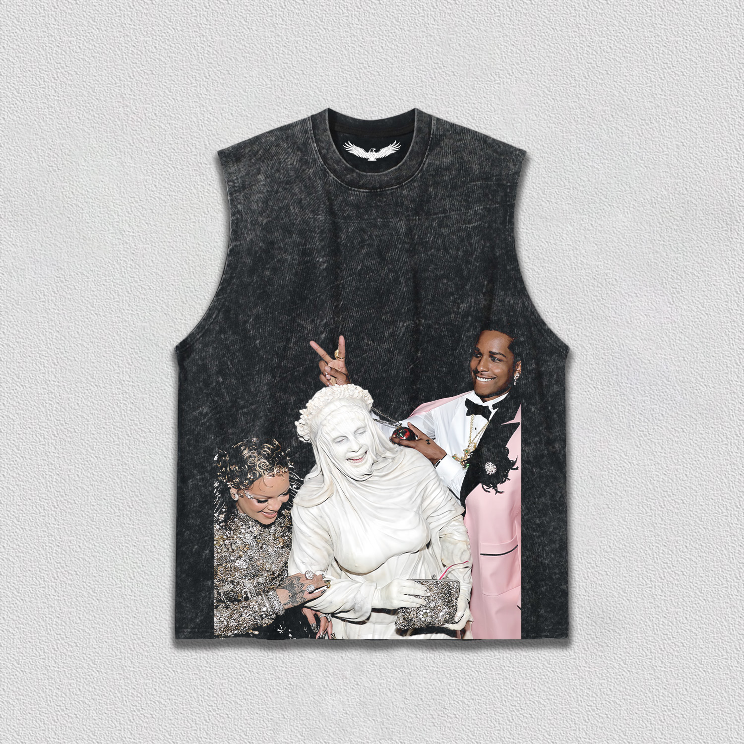 Rihanna &Heidi Klum & A$ap Rocky Tee