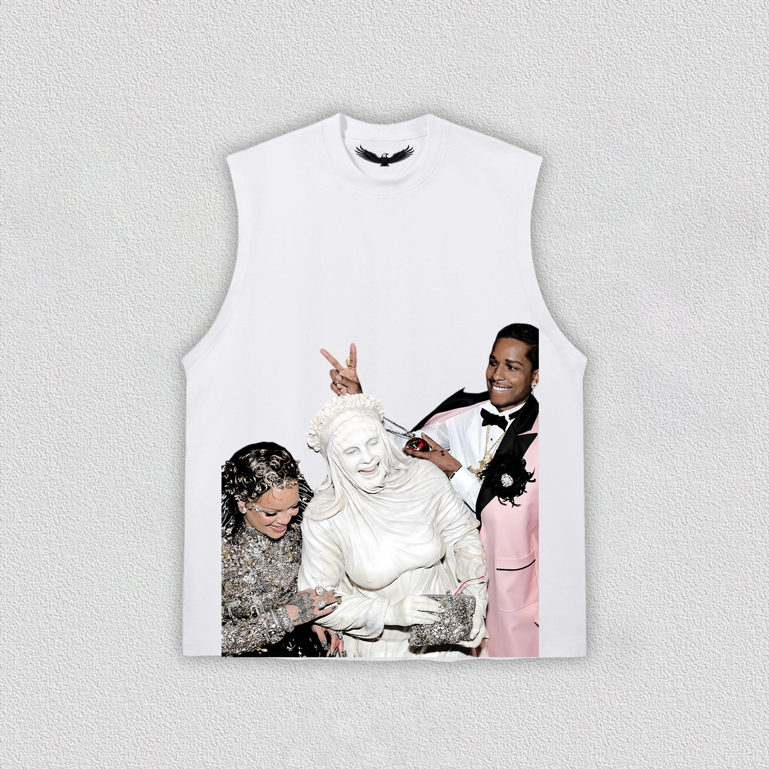 Rihanna &Heidi Klum & A$ap Rocky Tee