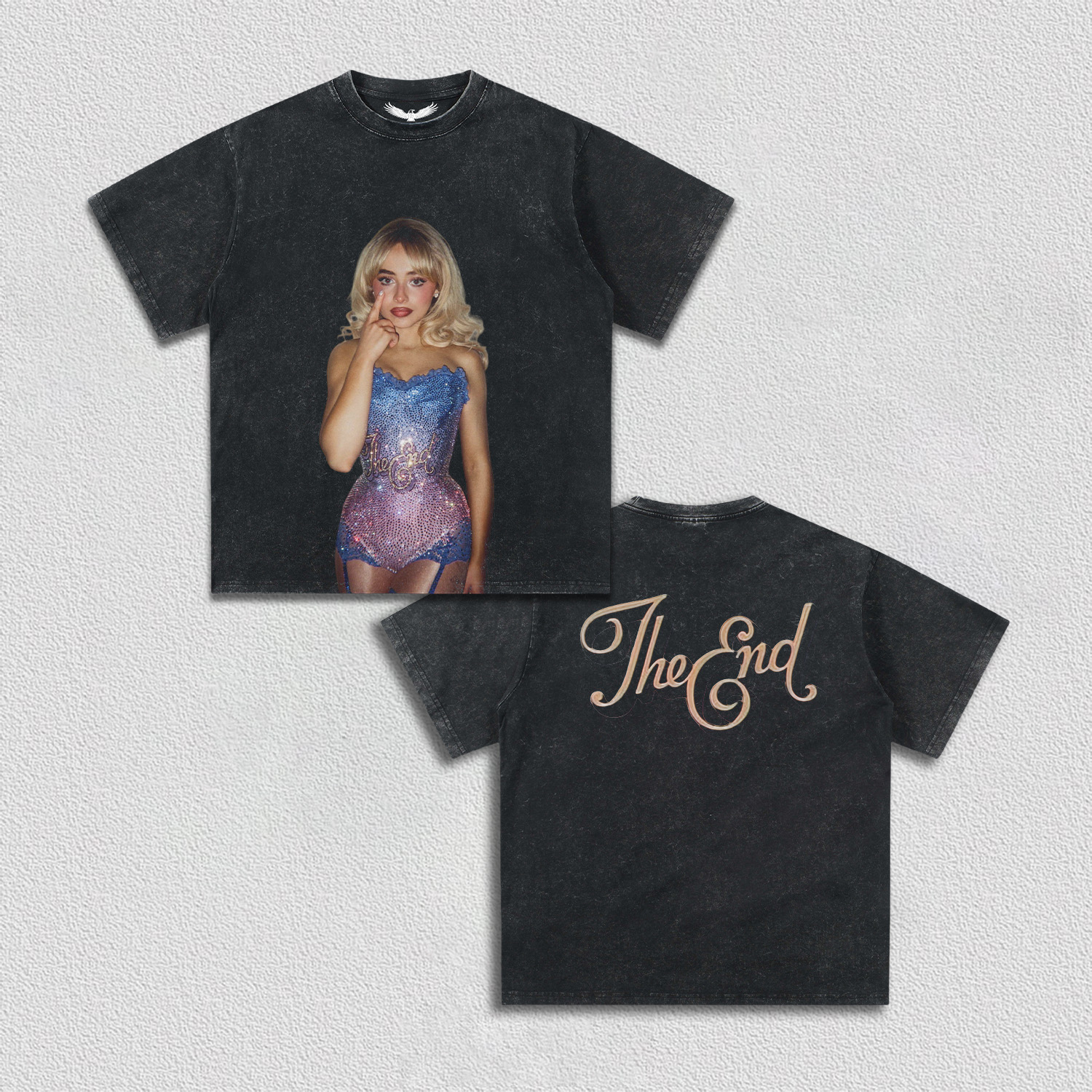 Sabrina carpenter Short n' Sweet Tour The End V2 TEE 