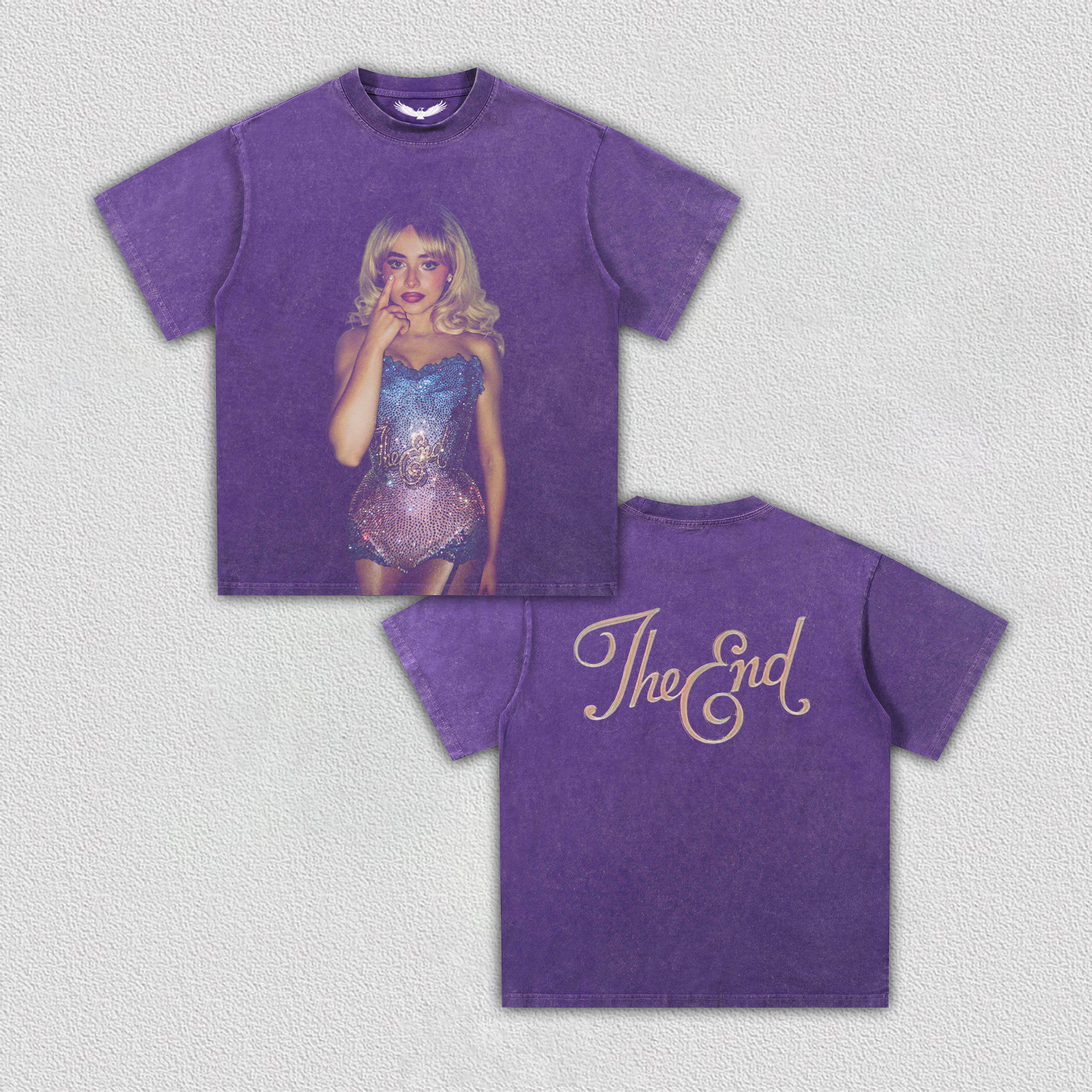 Sabrina carpenter Short n' Sweet Tour The End V2 TEE 