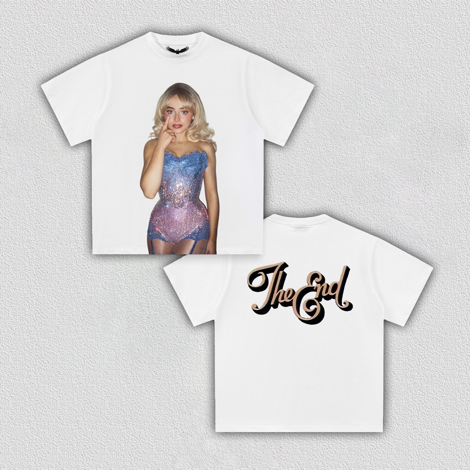 Sabrina carpenter Short n' Sweet Tour The End V2 TEE 