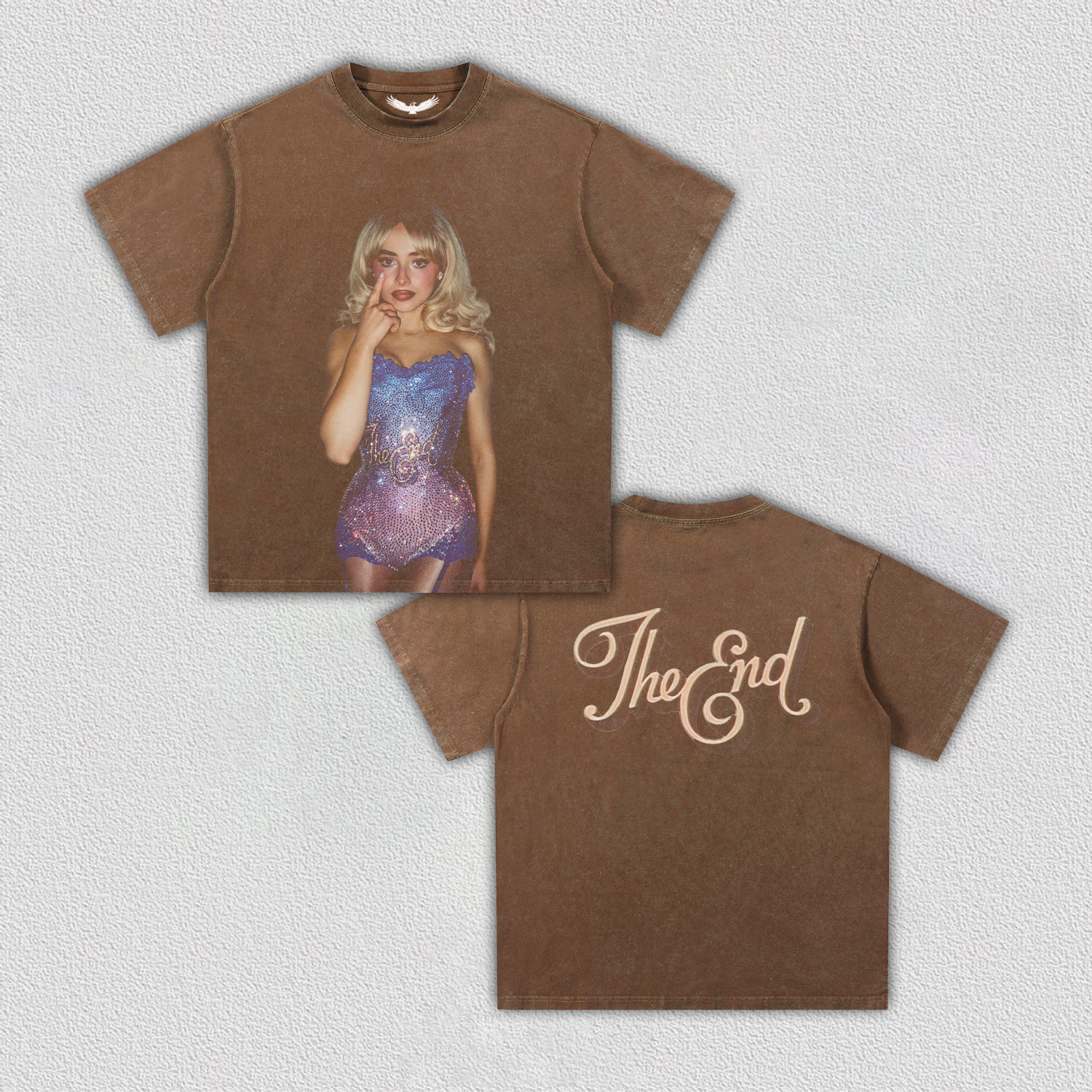 Sabrina carpenter Short n' Sweet Tour The End V2 TEE 