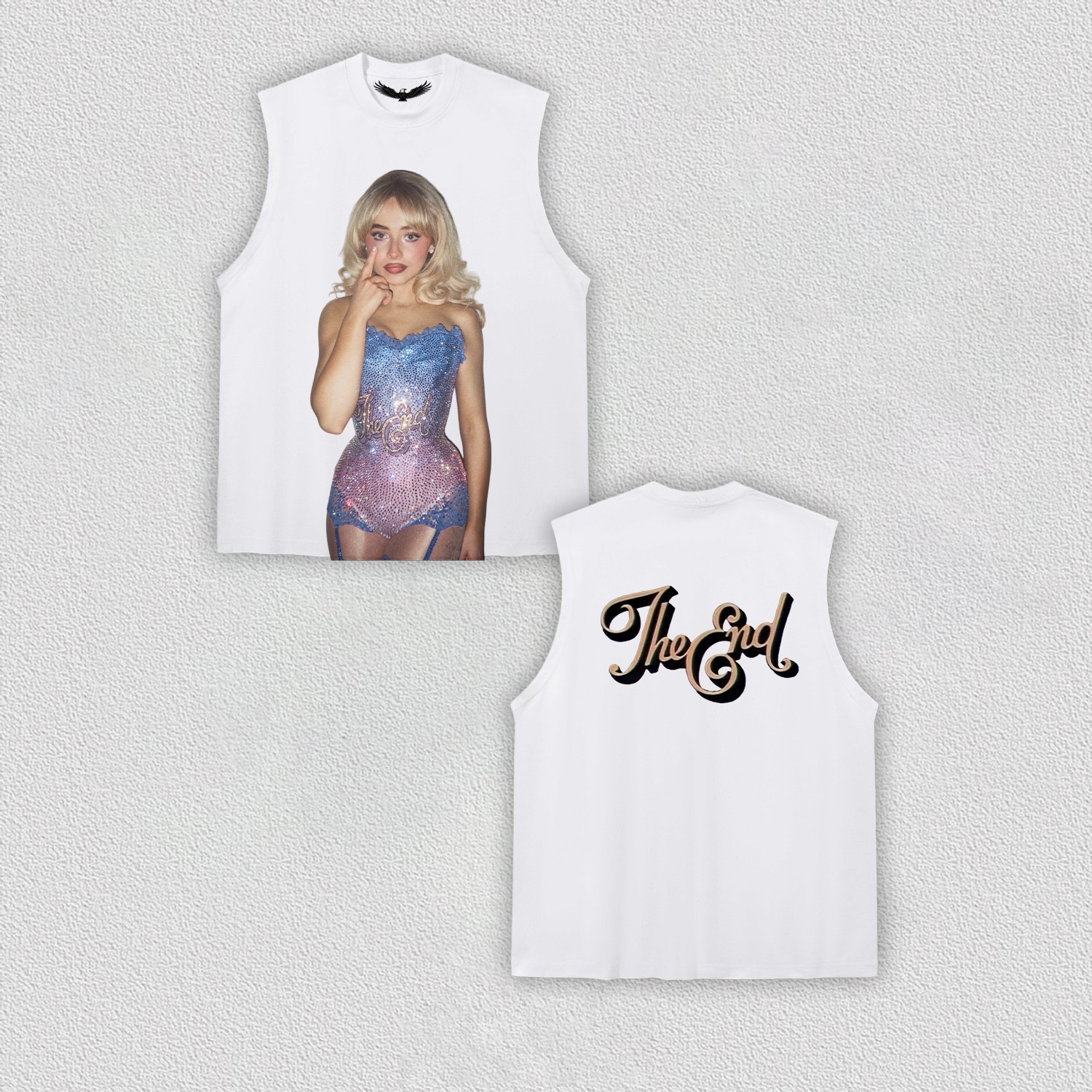 Sabrina carpenter Short n' Sweet Tour The End V2 TEE 