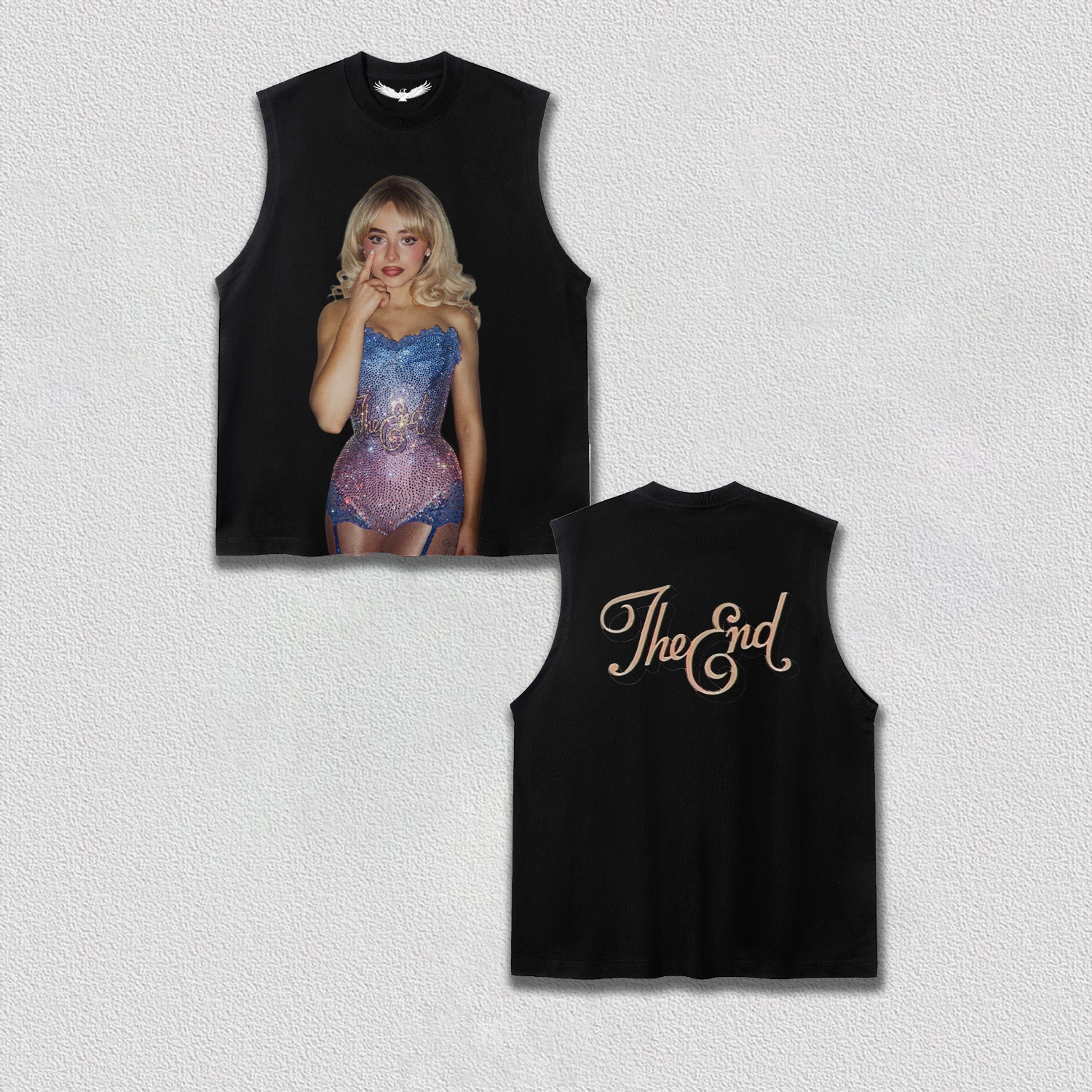 Sabrina carpenter Short n' Sweet Tour The End V2 TEE 