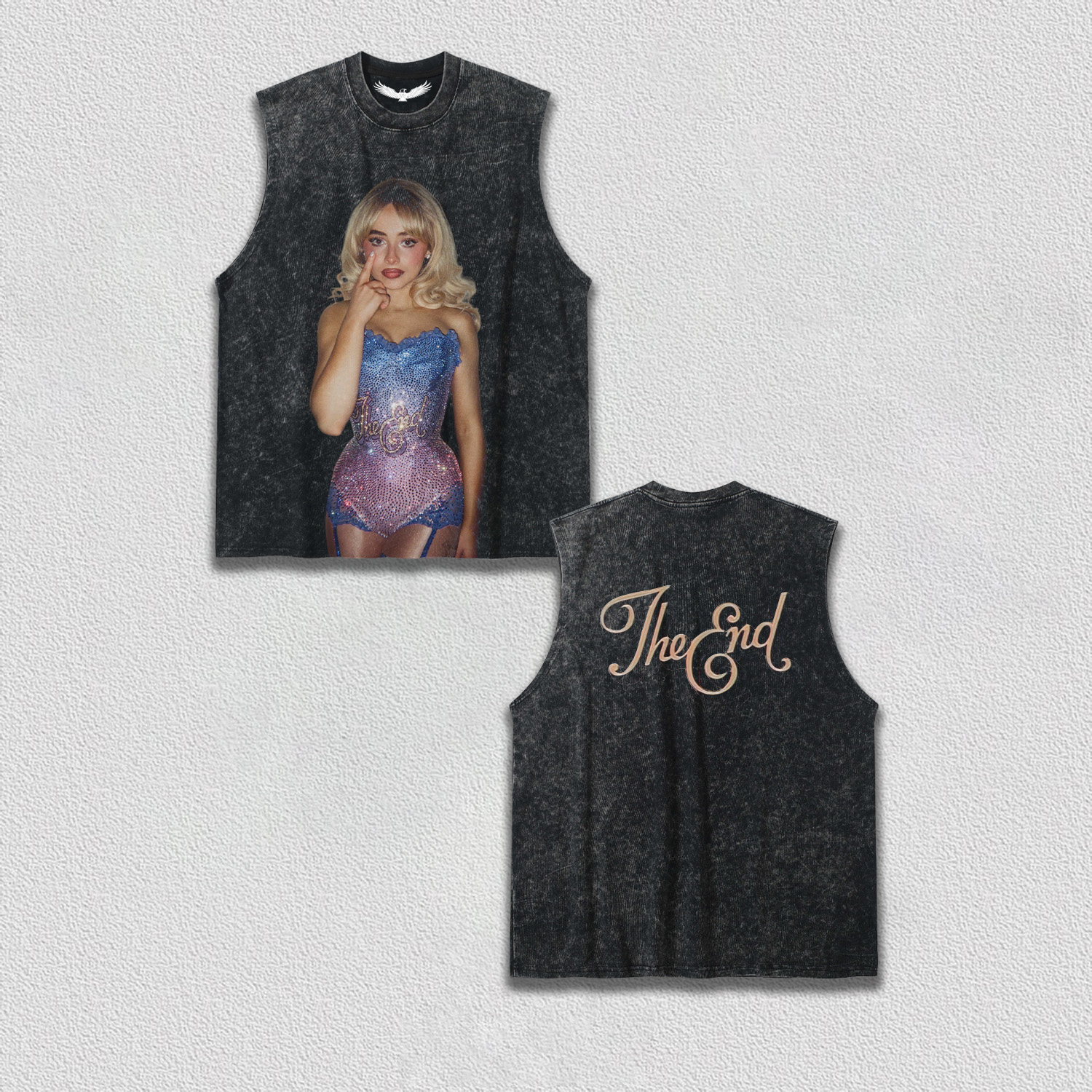 Sabrina carpenter Short n' Sweet Tour The End V2 TEE 