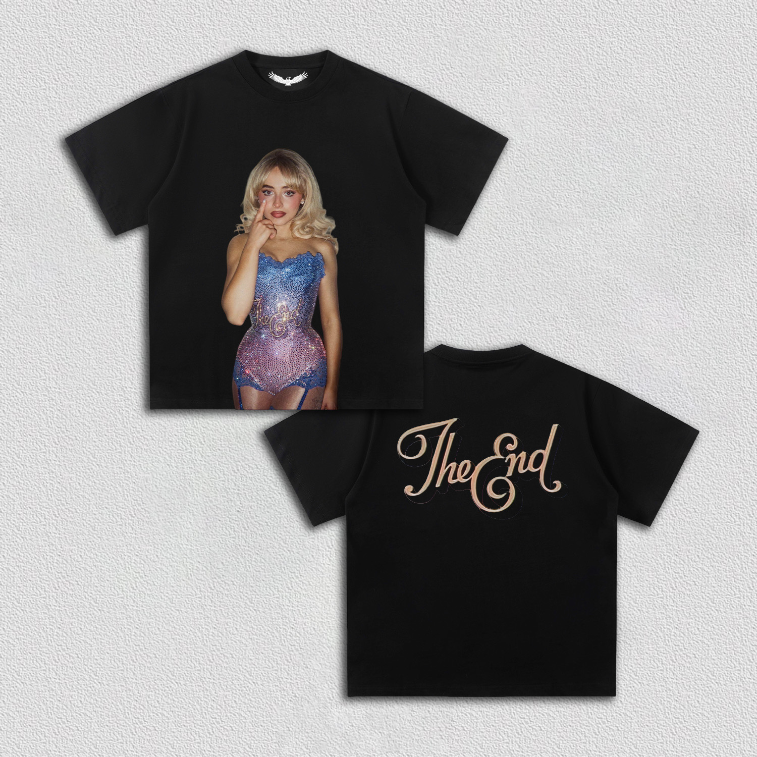 Sabrina carpenter Short n' Sweet Tour The End V2 TEE 