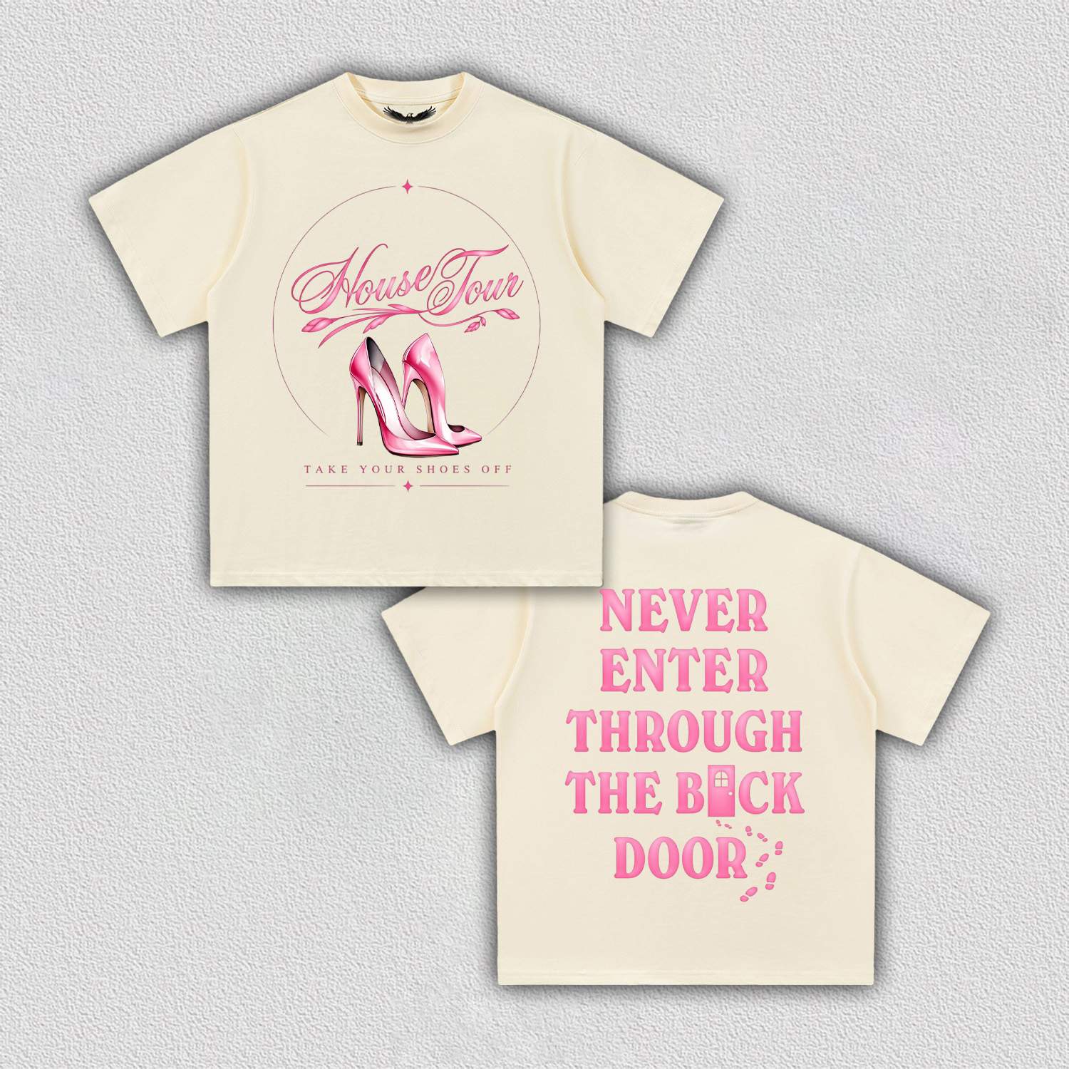 Sabrina Carpenter NEVER ENTER THROUGH THE BACK DOOR TEE