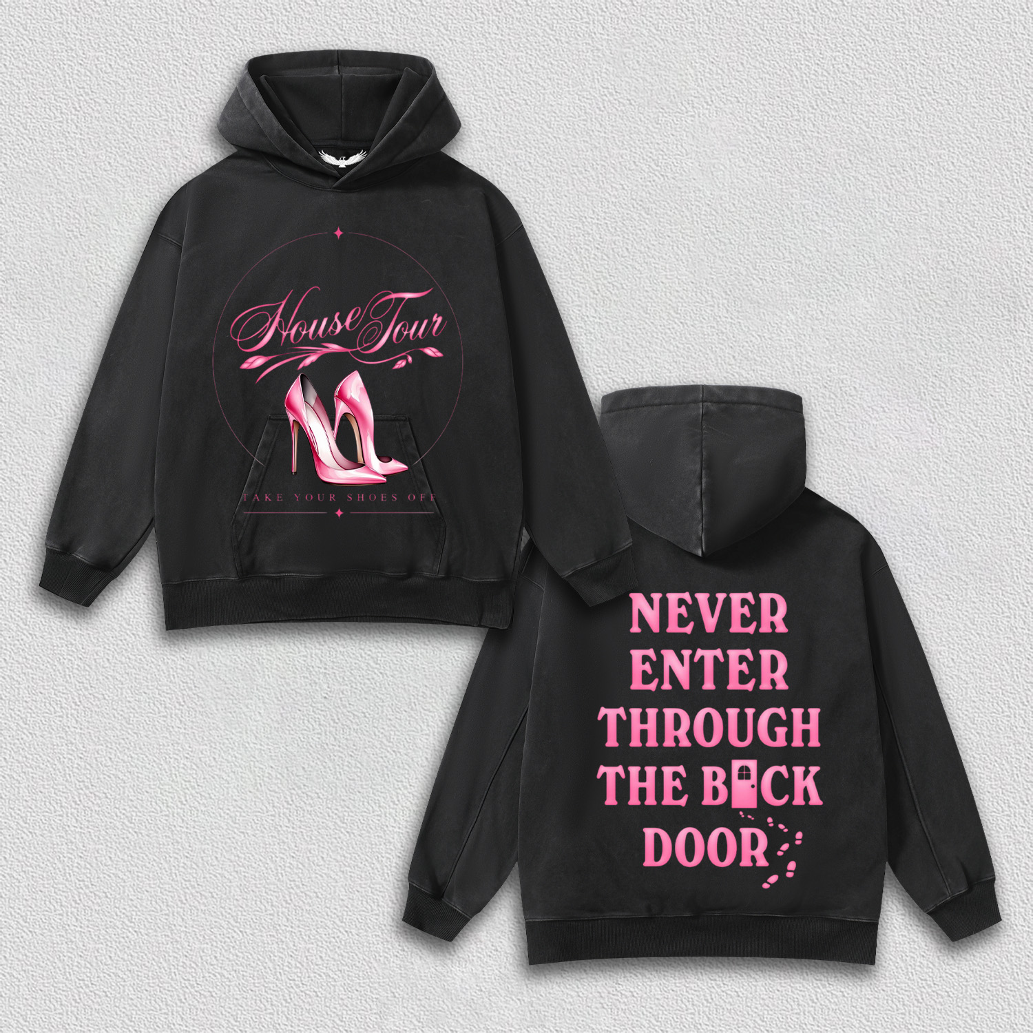 Sabrina Carpenter NEVER ENTER THROUGH THE BACK DOOR TEE