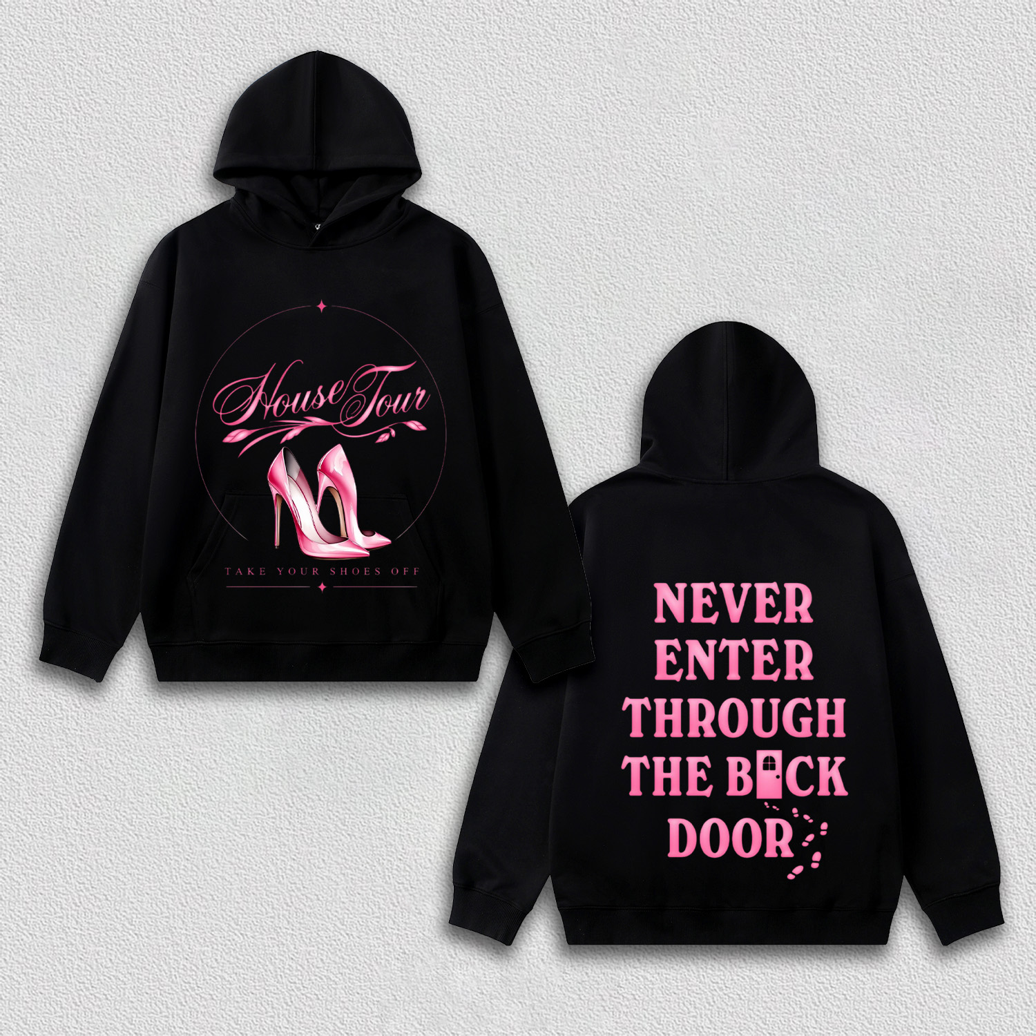 Sabrina Carpenter NEVER ENTER THROUGH THE BACK DOOR TEE