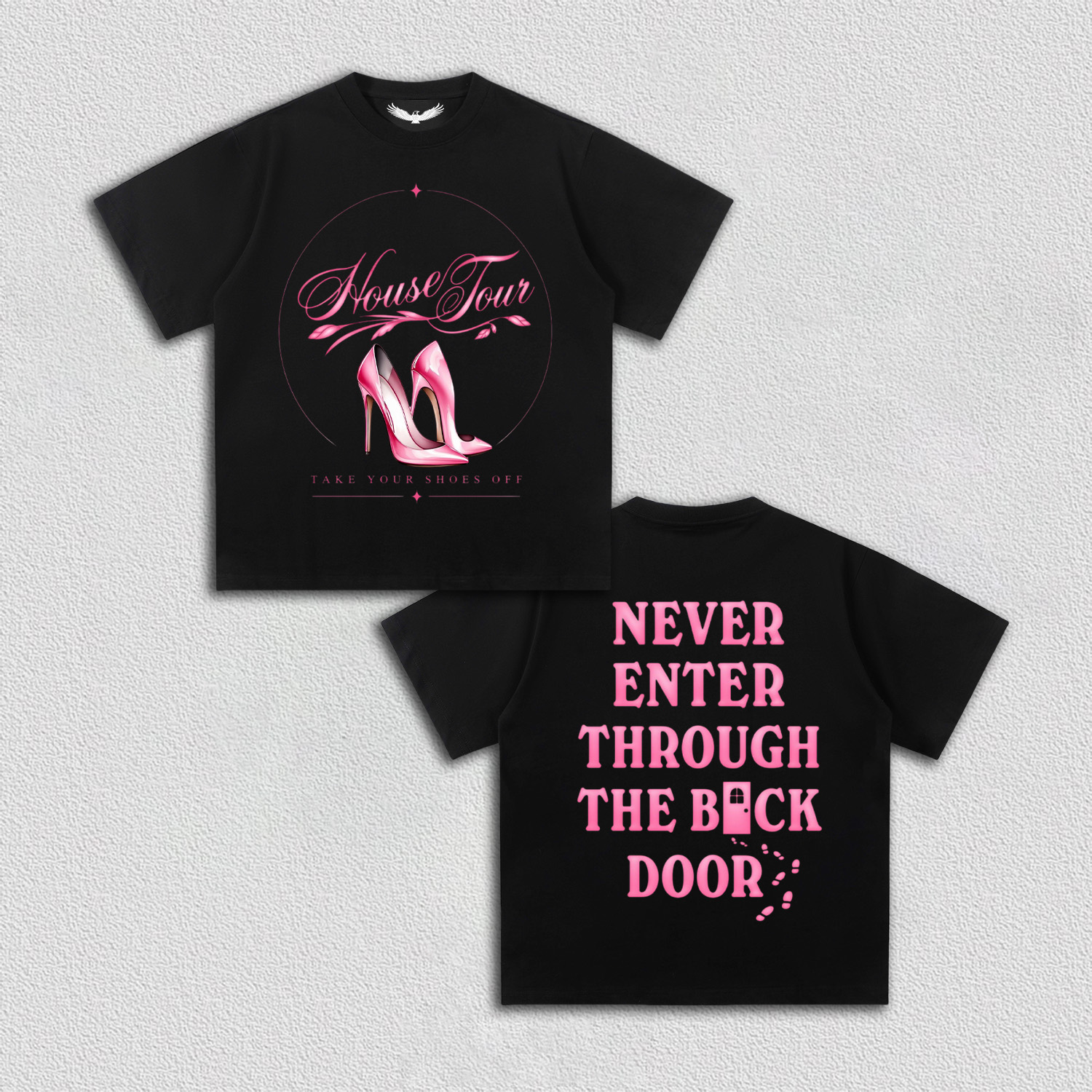Sabrina Carpenter NEVER ENTER THROUGH THE BACK DOOR TEE