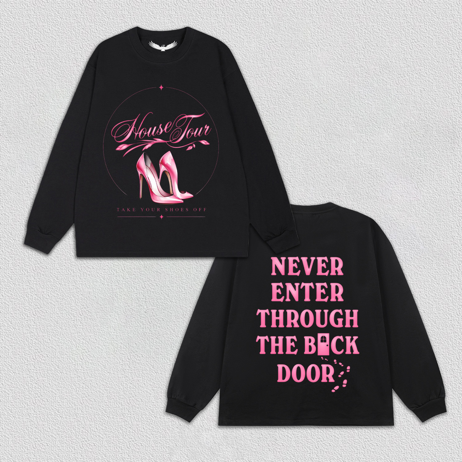 Sabrina Carpenter NEVER ENTER THROUGH THE BACK DOOR TEE