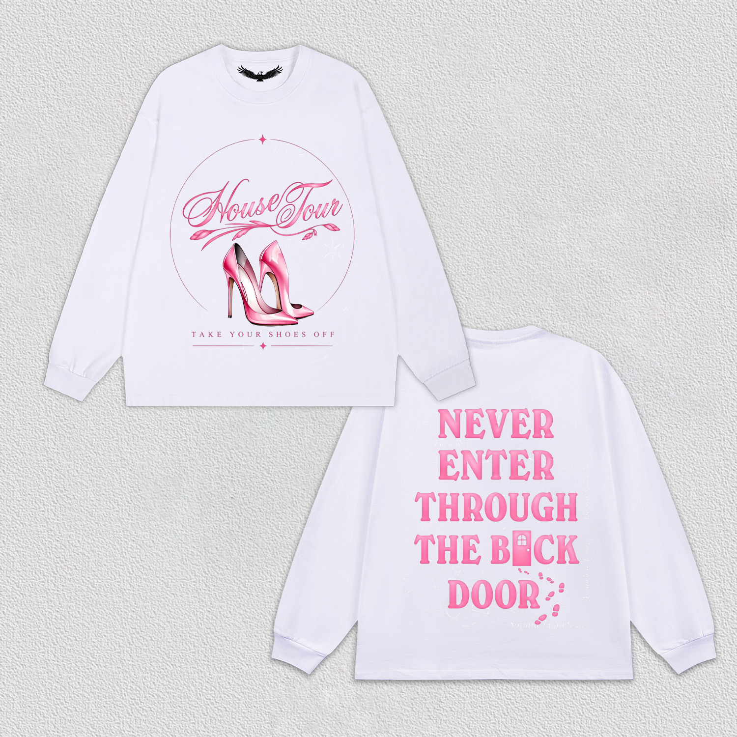 Sabrina Carpenter NEVER ENTER THROUGH THE BACK DOOR TEE