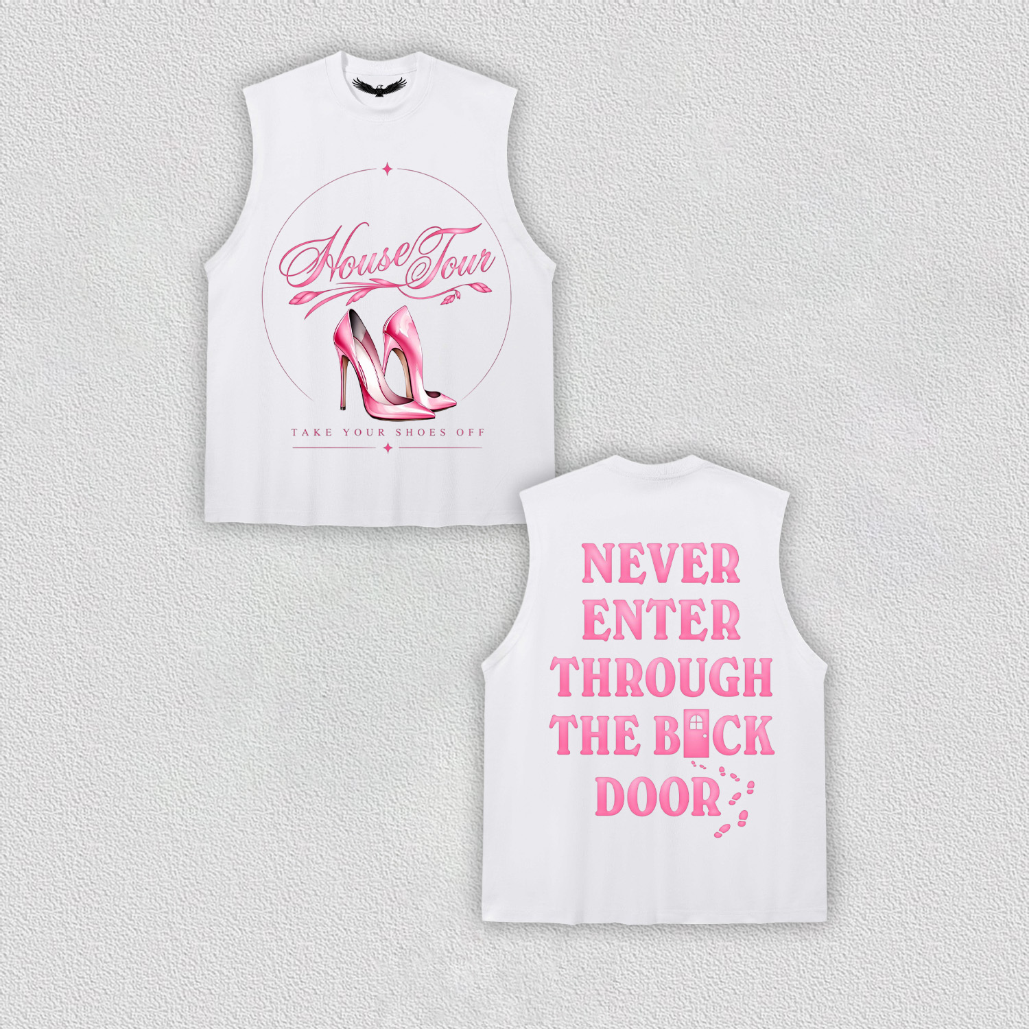 Sabrina Carpenter NEVER ENTER THROUGH THE BACK DOOR TEE