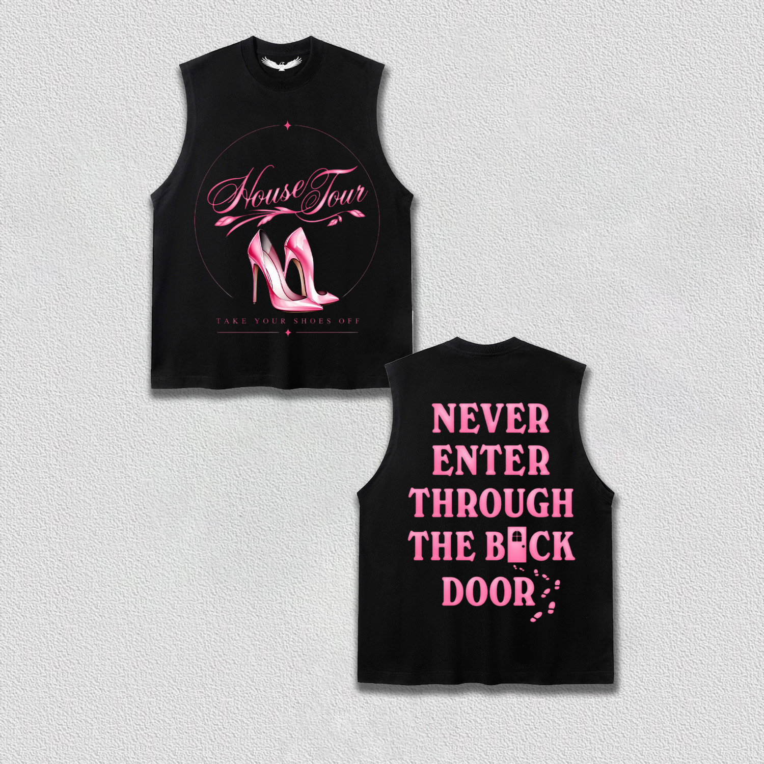 Sabrina Carpenter NEVER ENTER THROUGH THE BACK DOOR TEE