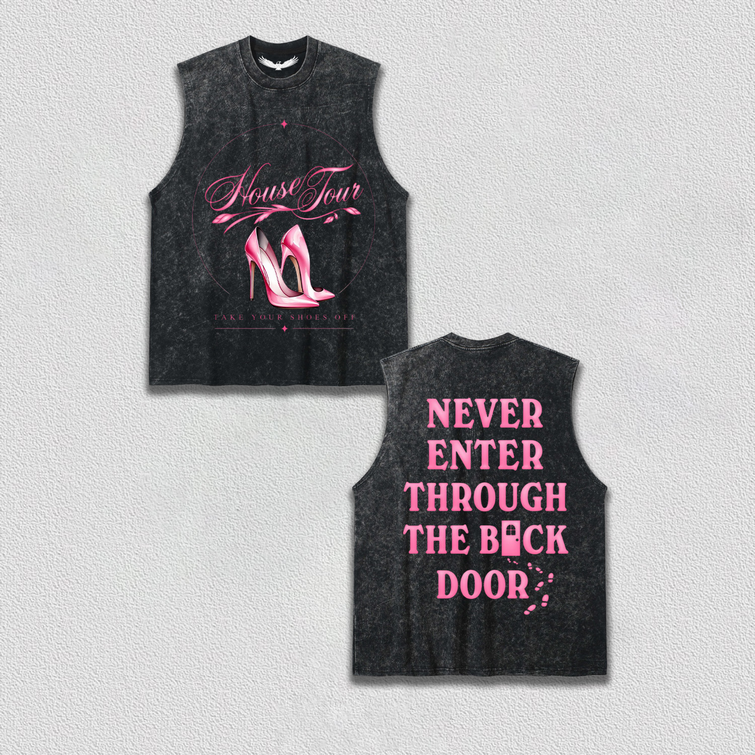Sabrina Carpenter NEVER ENTER THROUGH THE BACK DOOR TEE