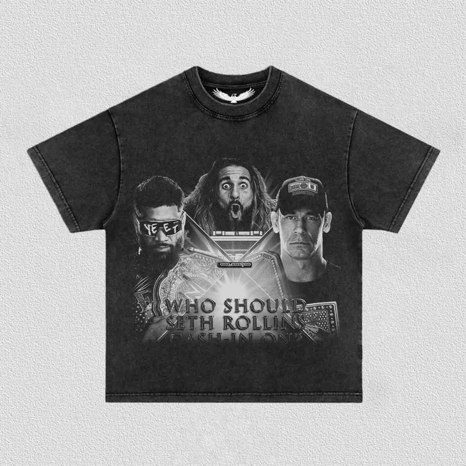 Seth Rollins & Jey Uso & John Cena TEE