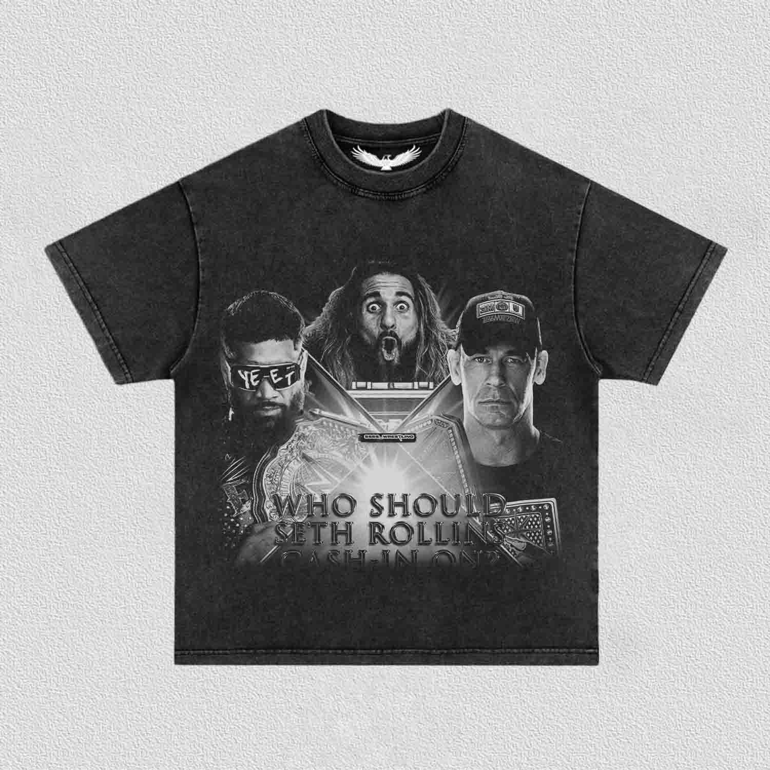 Seth Rollins & Jey Uso & John Cena TEE