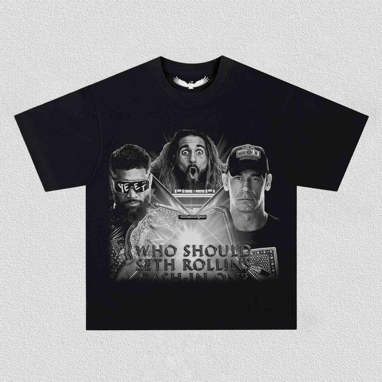 Seth Rollins & Jey Uso & John Cena TEE