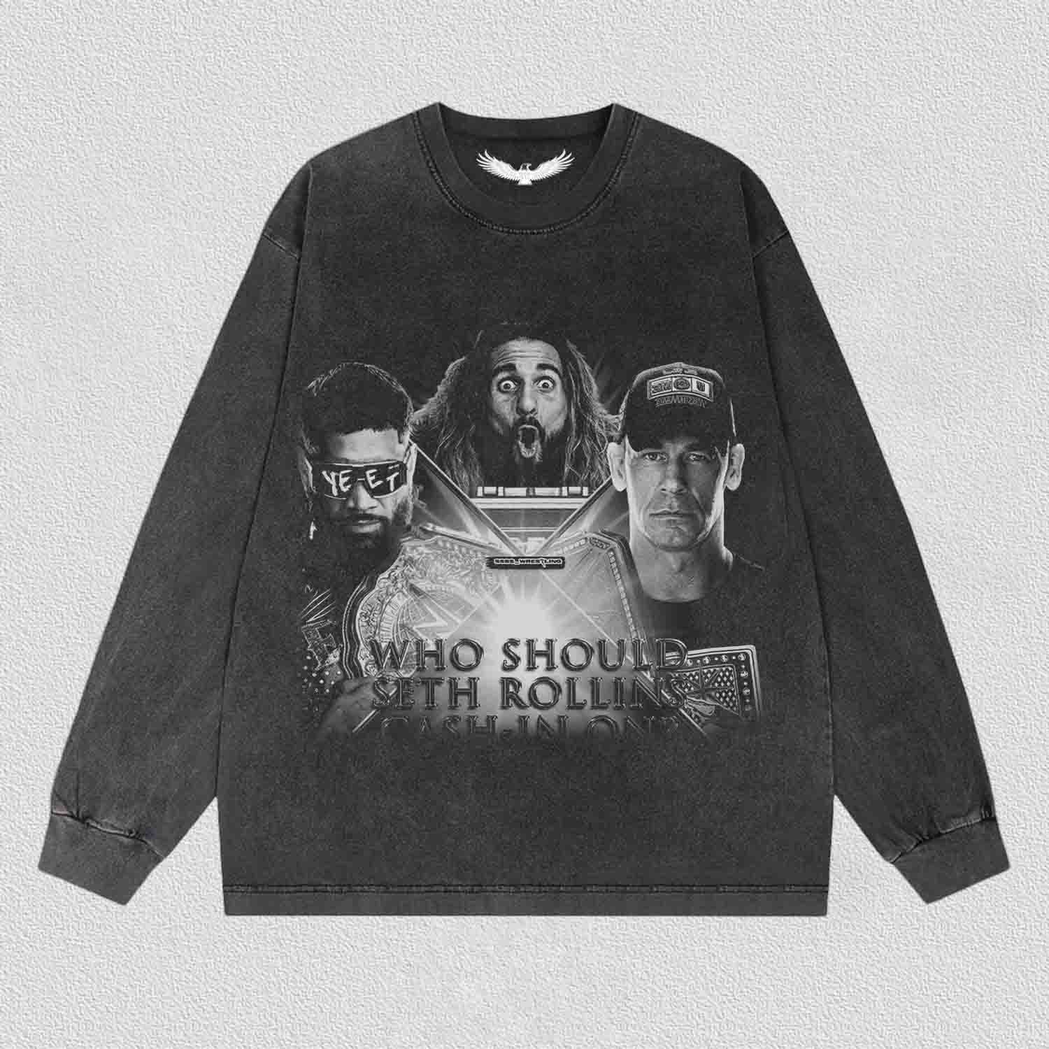 Seth Rollins & Jey Uso & John Cena TEE