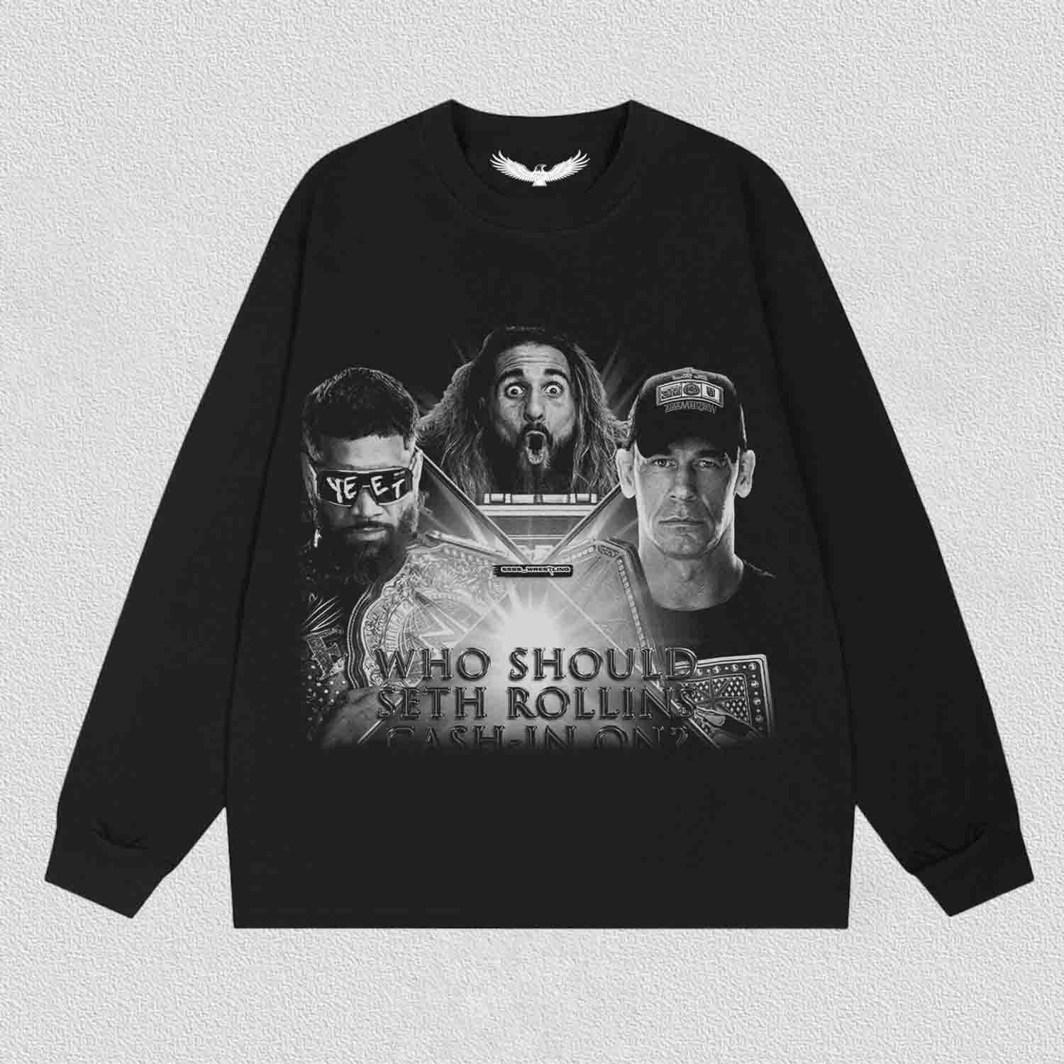 Seth Rollins & Jey Uso & John Cena TEE