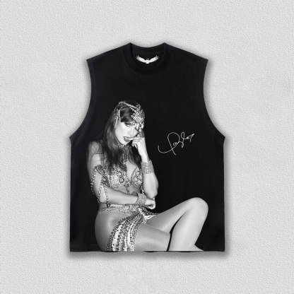 TAYLOR SWIFT & THE LIFE OF A SHOWGIRL TEE S1