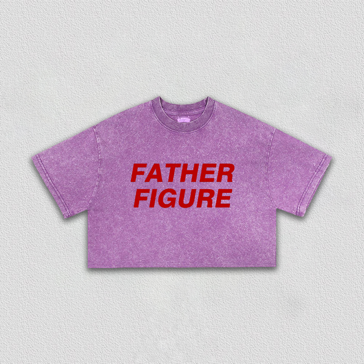 Father Figure Y2K Crop Tee