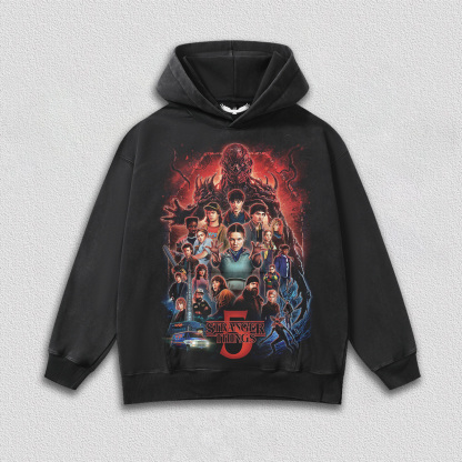STRANGER THINGS 5.0 TEE & HOODIE