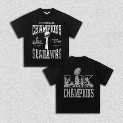 SUPER BOWL 2026 CHAMPIONS  TEE&HOODIE