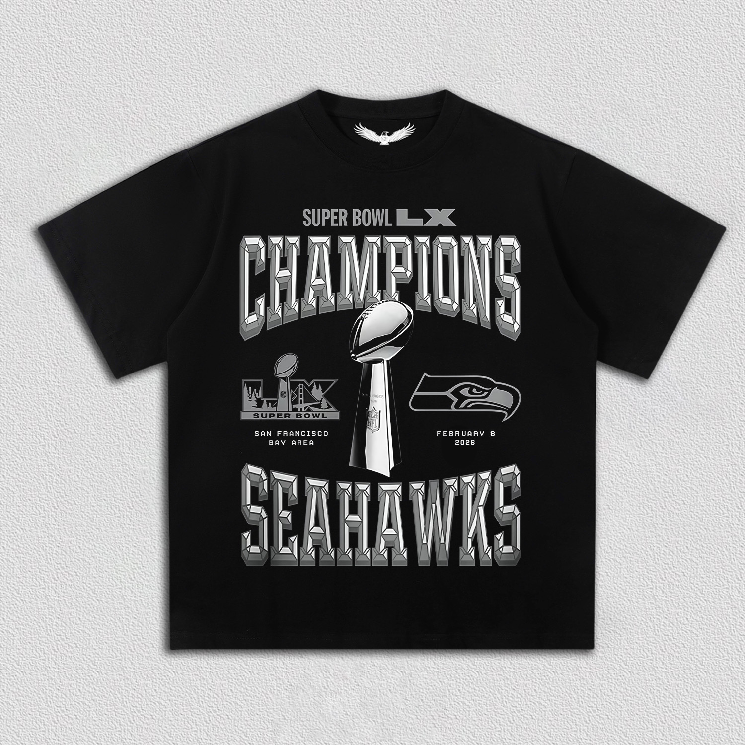 SUPER BOWL 2026 CHAMPIONS TEE&HOODIE 2.0