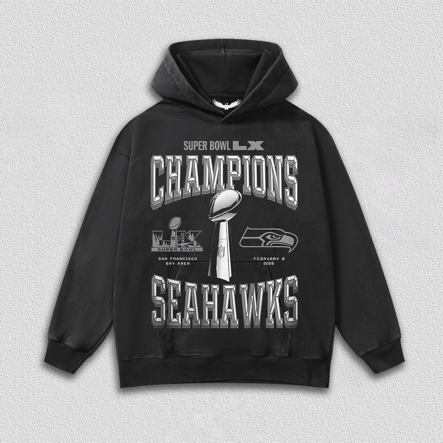 SUPER BOWL 2026 CHAMPIONS TEE&HOODIE 2.0