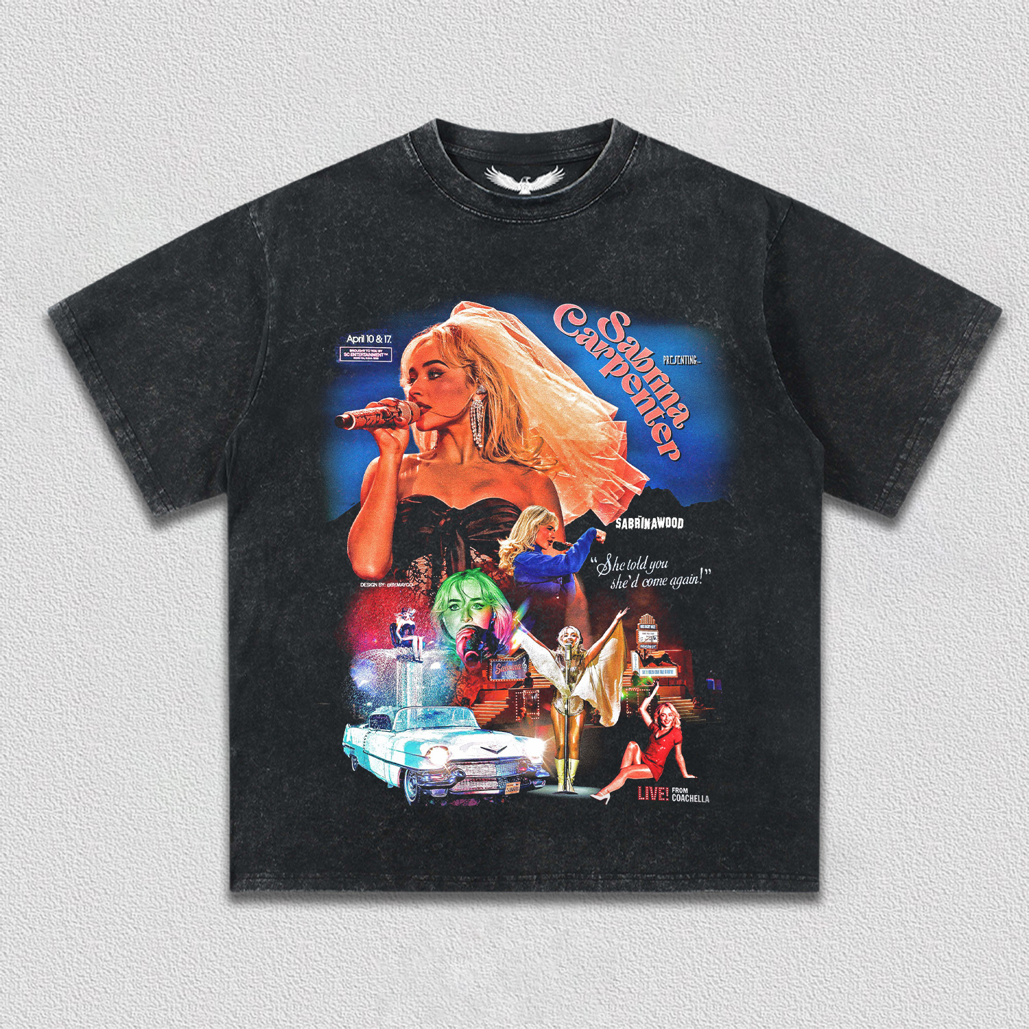 Sabrina Carpenter coachella S3 Tee
