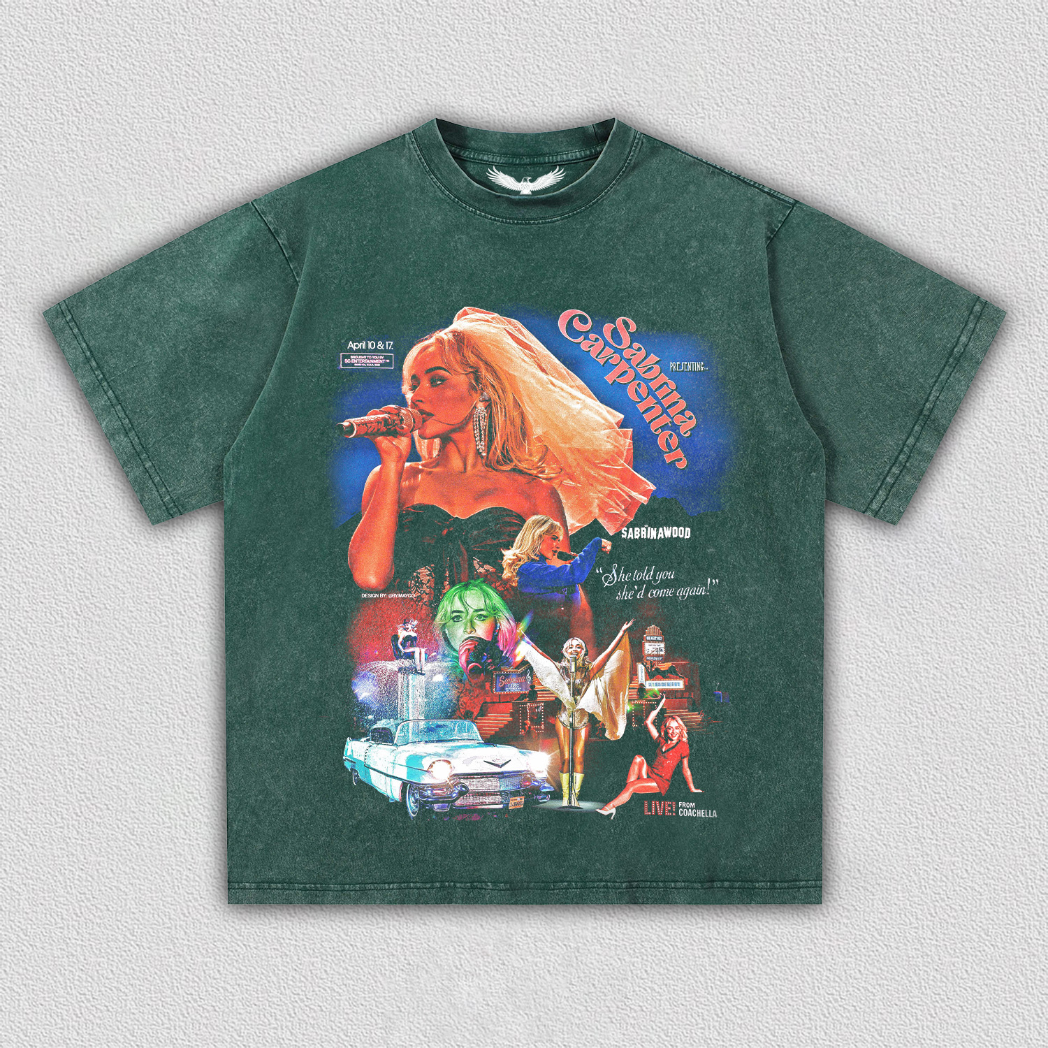 Sabrina Carpenter coachella S3 Tee