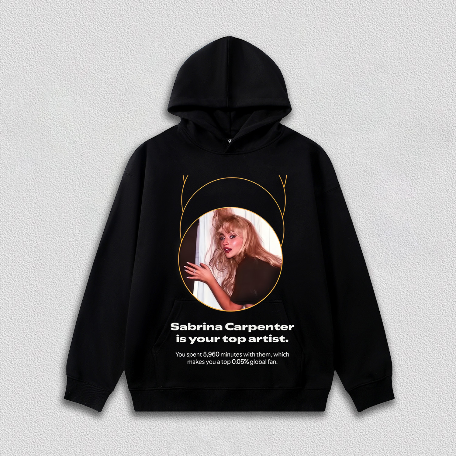 Sabrina Carpenter is your top artist(number can be changed)