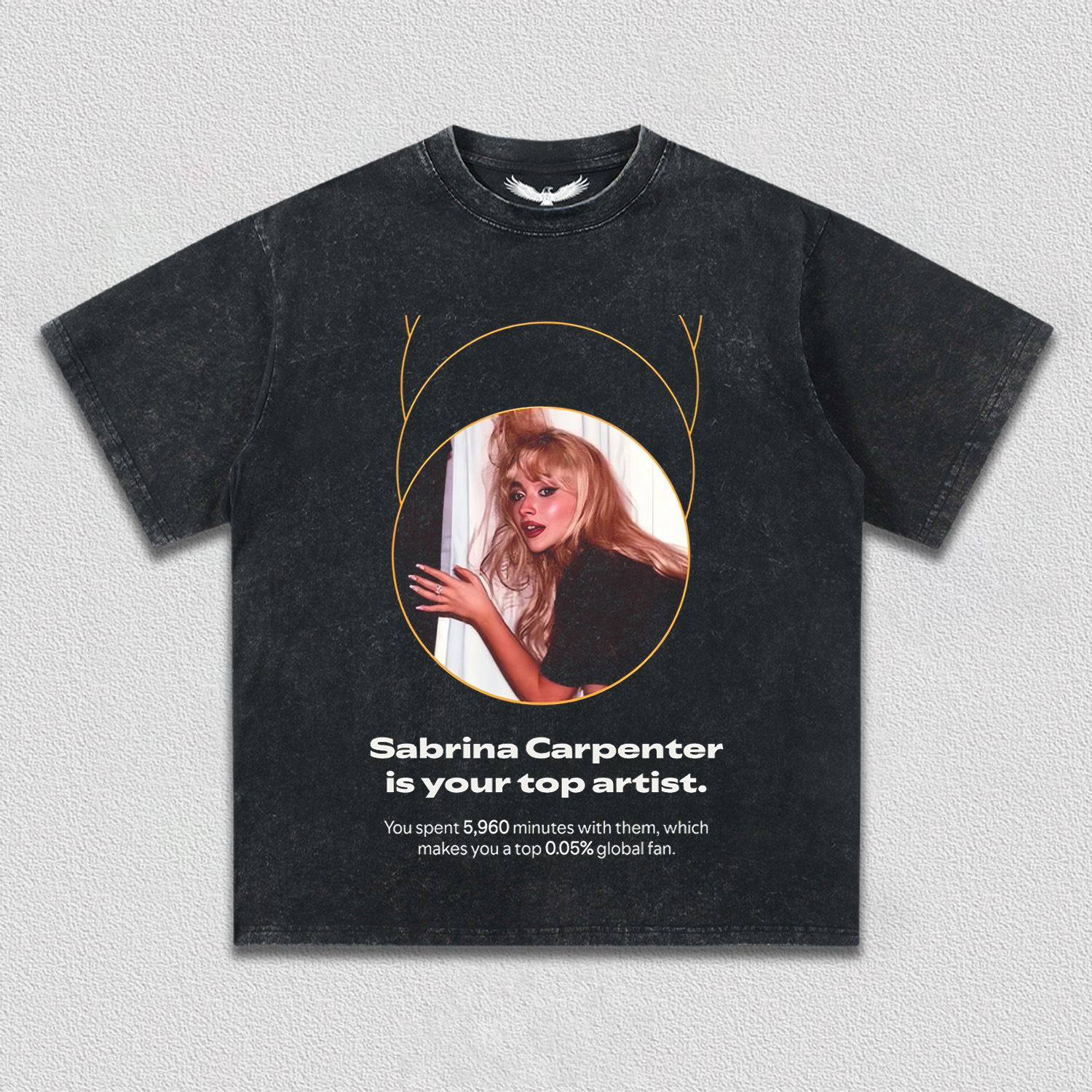 Sabrina Carpenter is your top artist(number can be changed)